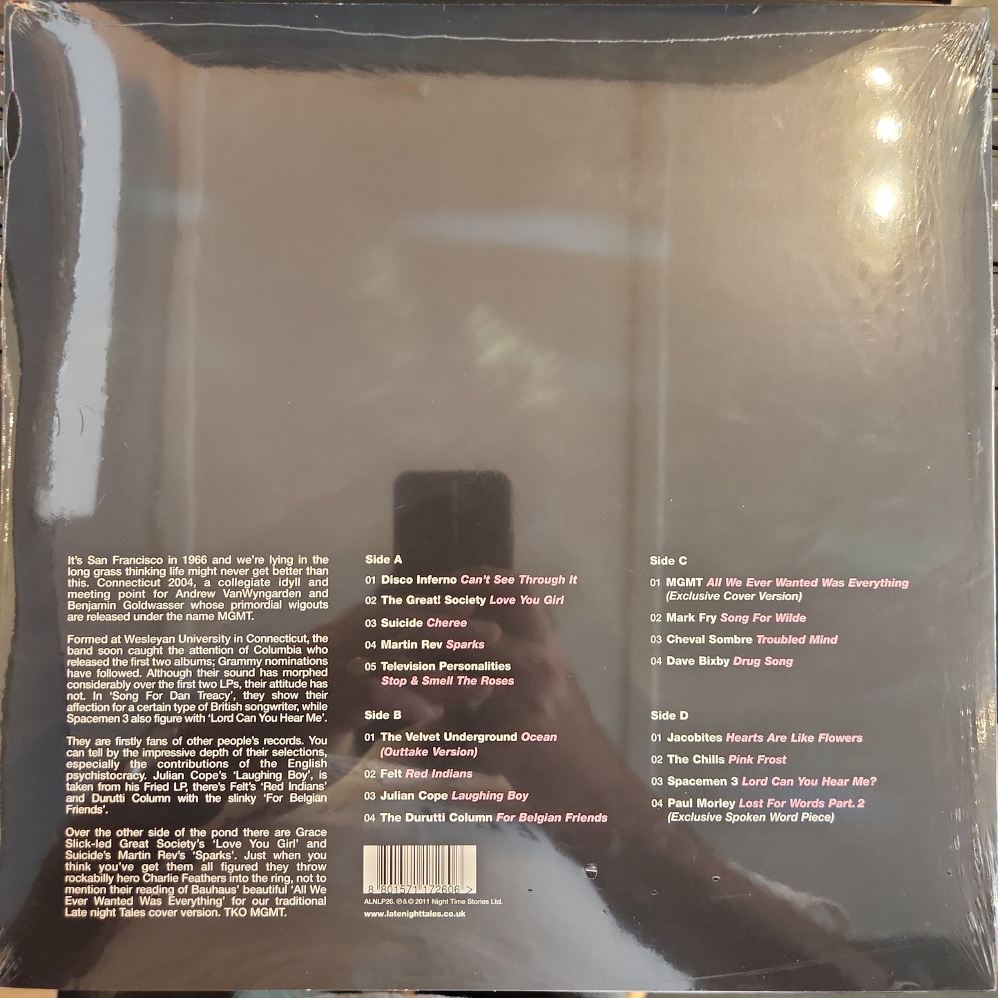 MGMT - Late Night Tales - Vinyl LP