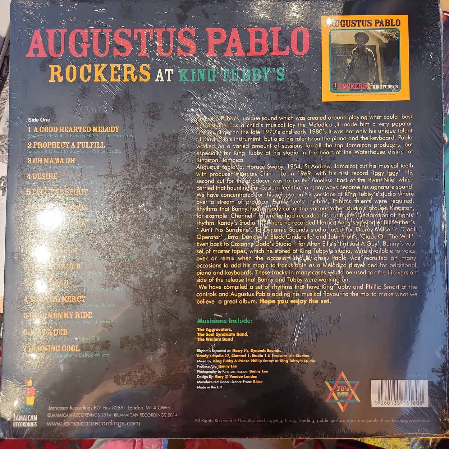Augustus Pablo - Rockers At King Tubby's (LP)