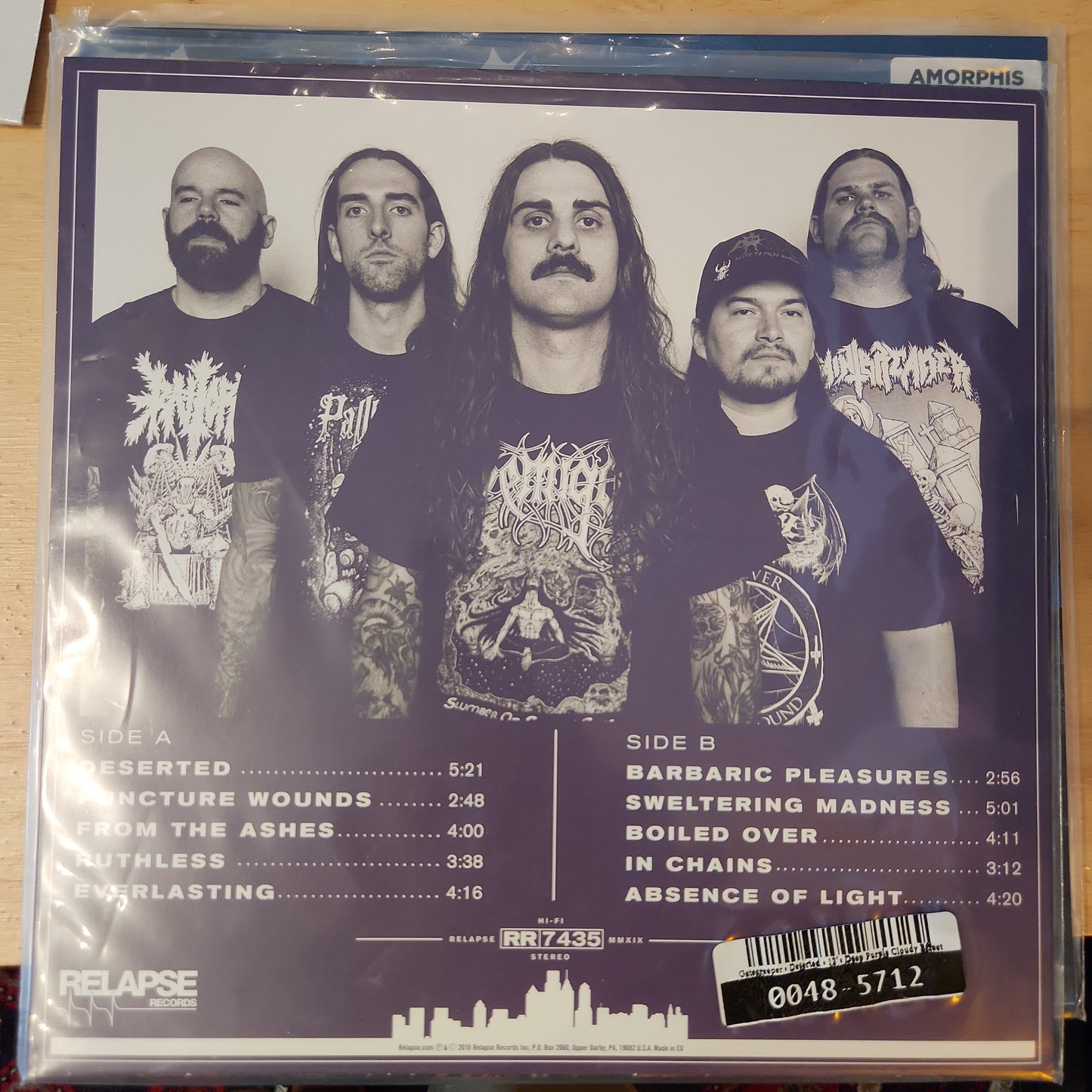 GateCreeper - Deserted - Colour Vinyl LP