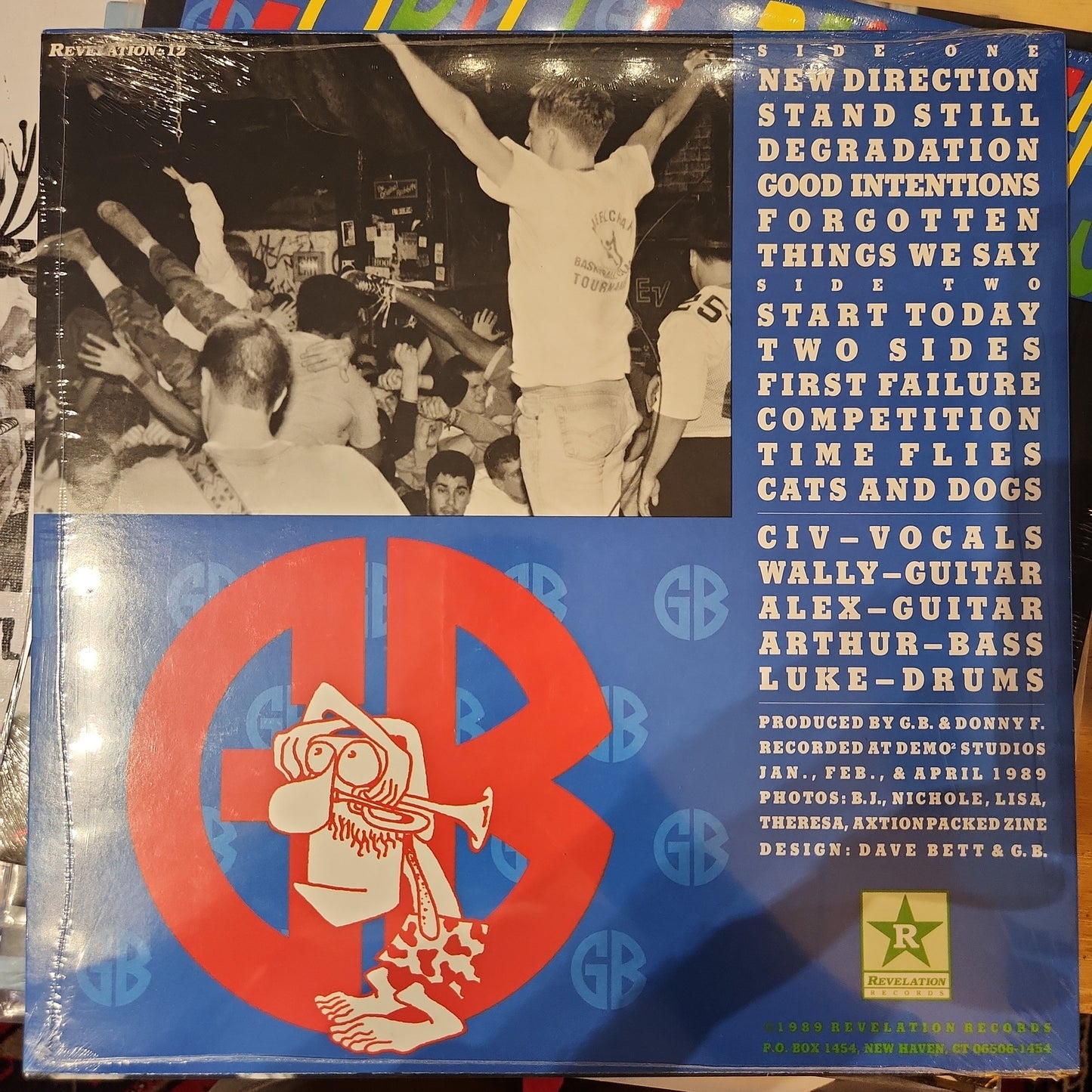 Gorilla Biscuits - Start Today - Colour Vinyl LP