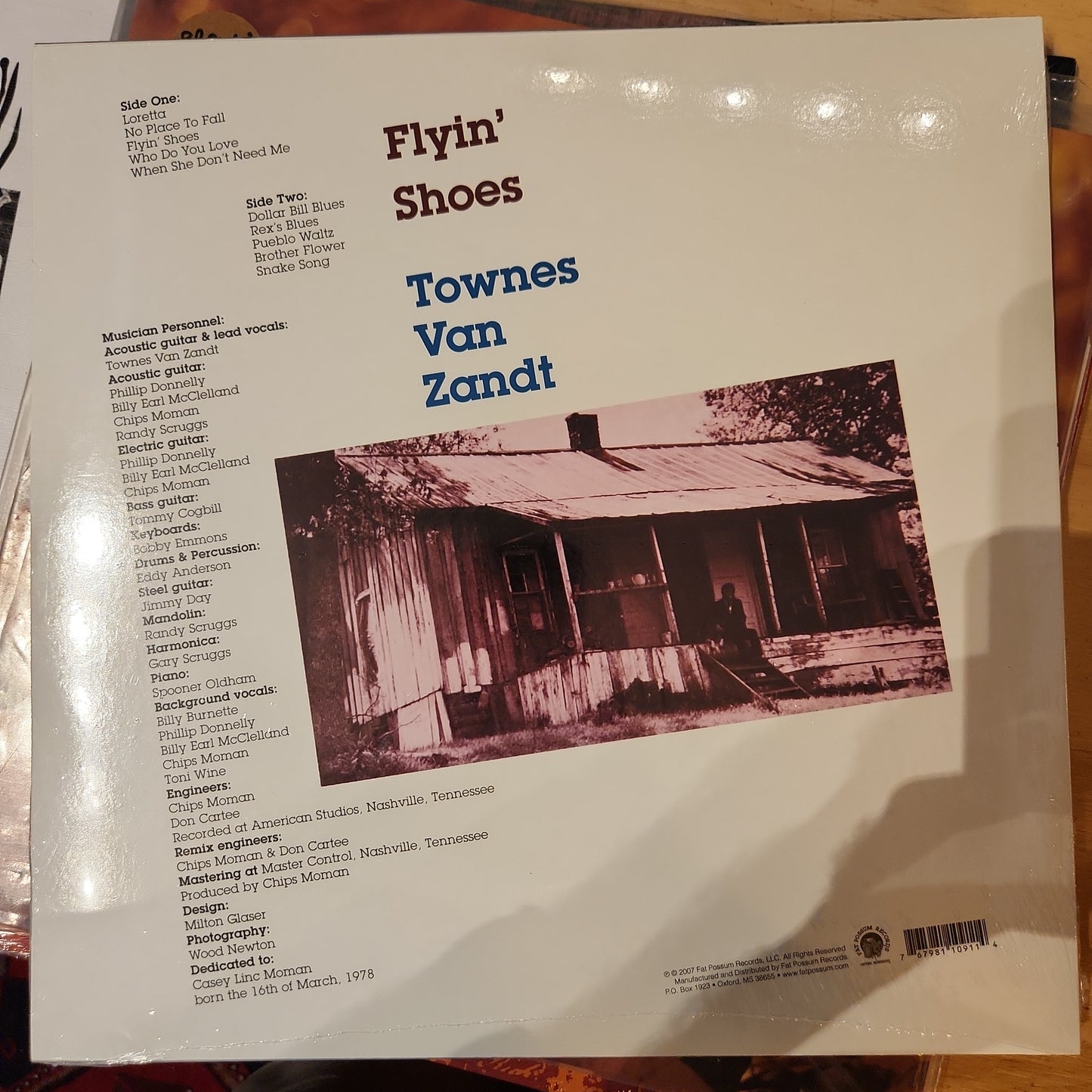 Townes Van Zandt - Flyin' Shoes - Vinyl LP