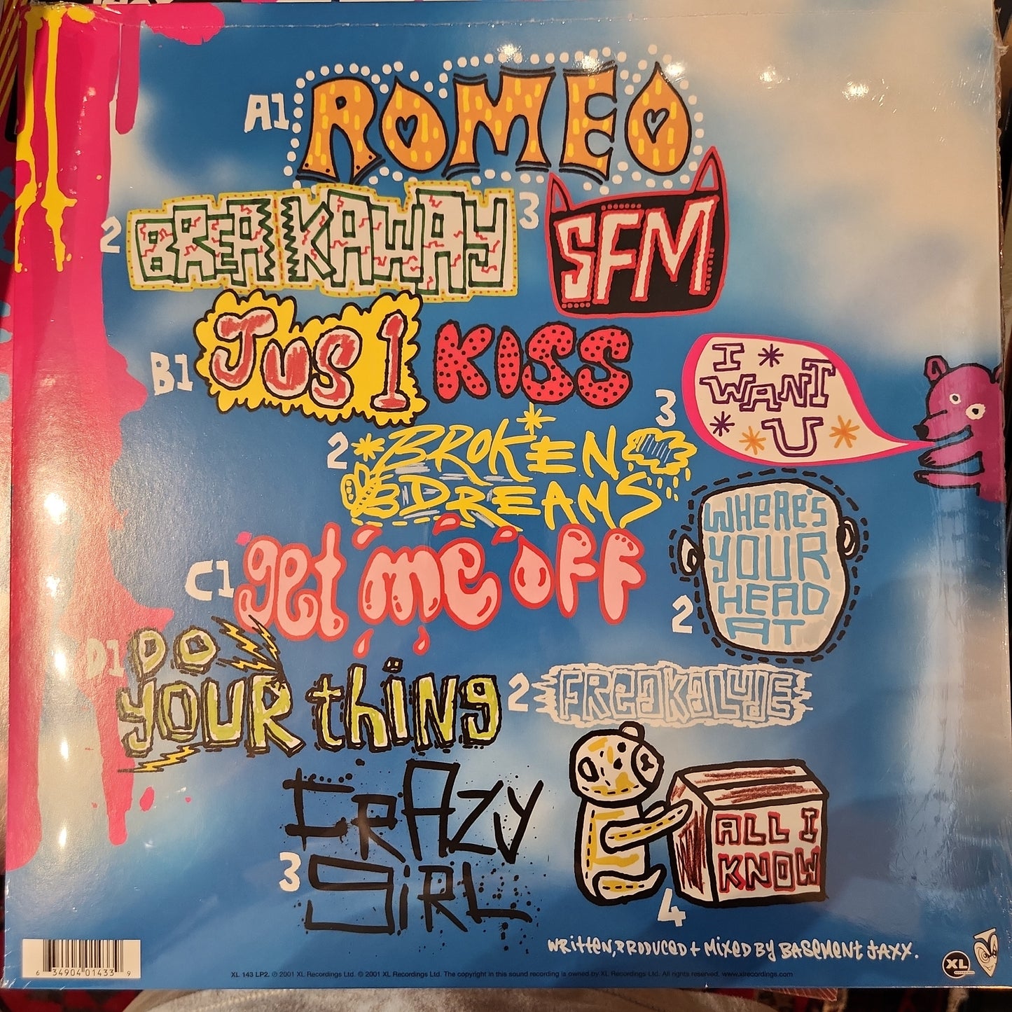 Basement Jaxx - Rooty - Limited edition Vinyl Re-issue