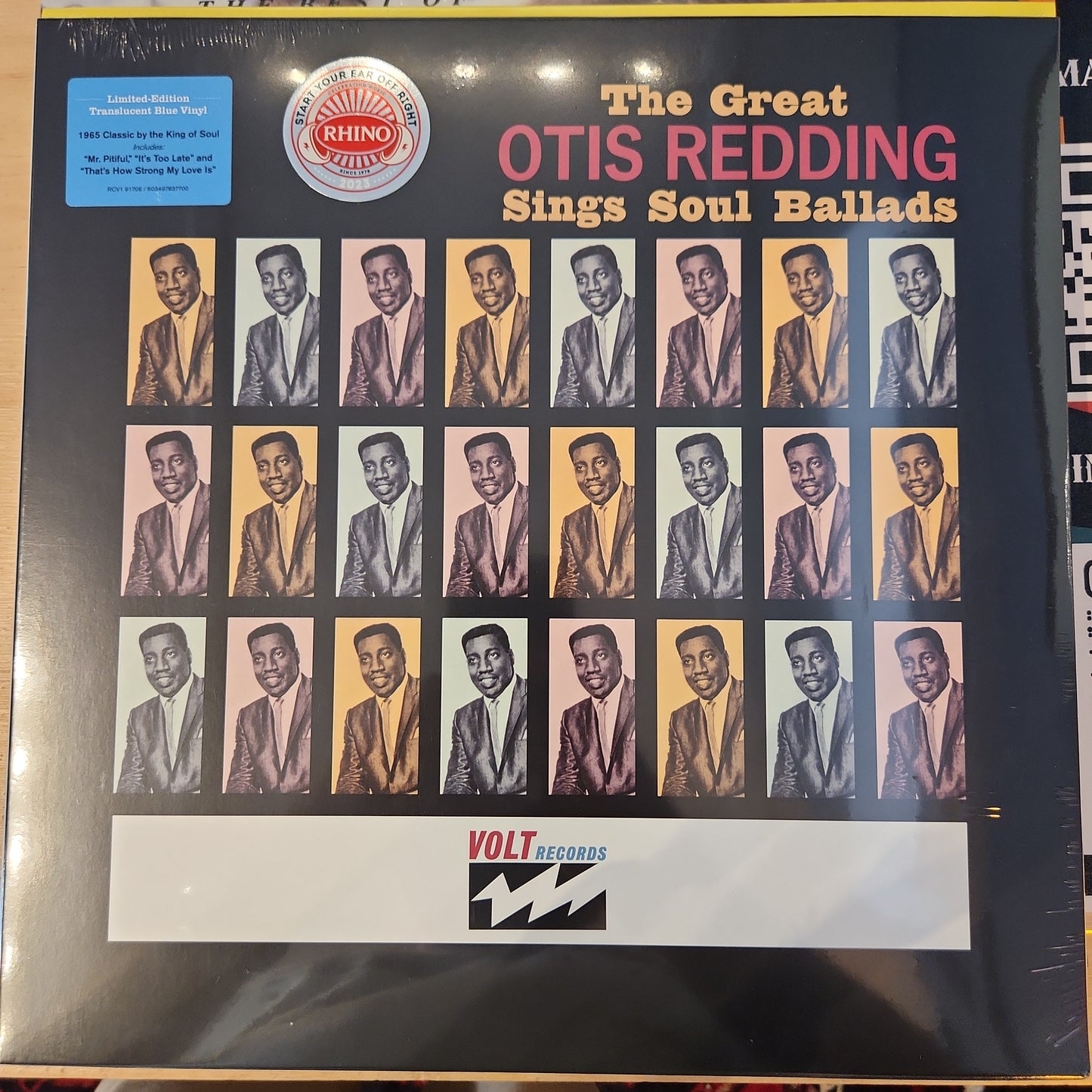 Otis Redding - The Great Otis Redding sings Soul Ballads - Vinyl LP