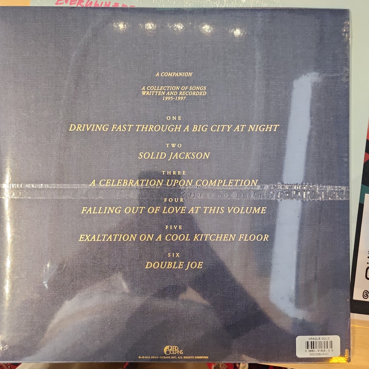 Bright Eyes - A collection of Songs Written and recorded 1995 - 1997 a Companion - Vinyl Lp