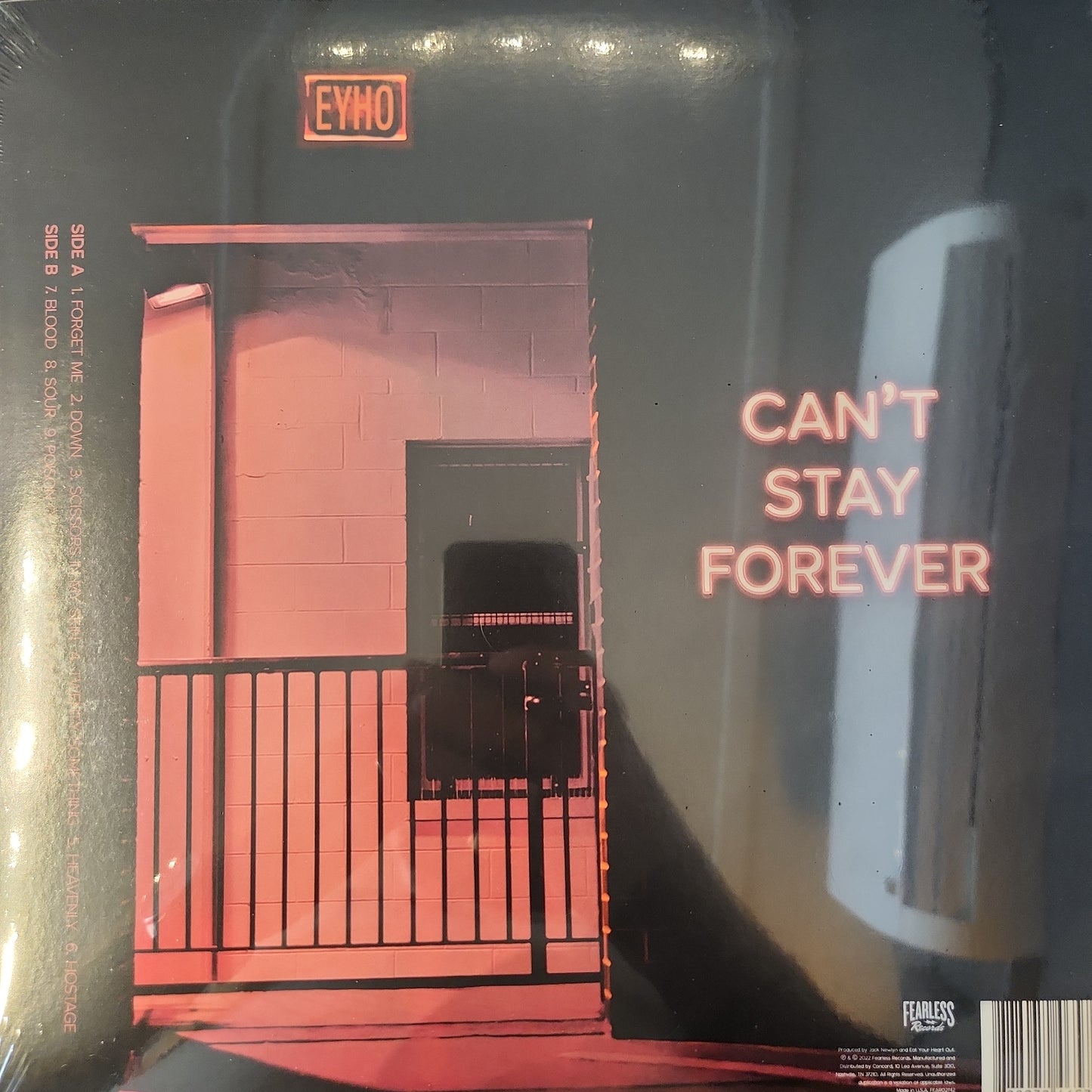 Eat your heart out - Can't Stay Forever - Limited Coral LP
