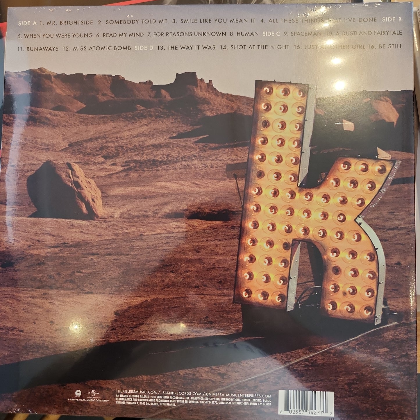 The Killers - Direct Hits - Double Vinyl LP