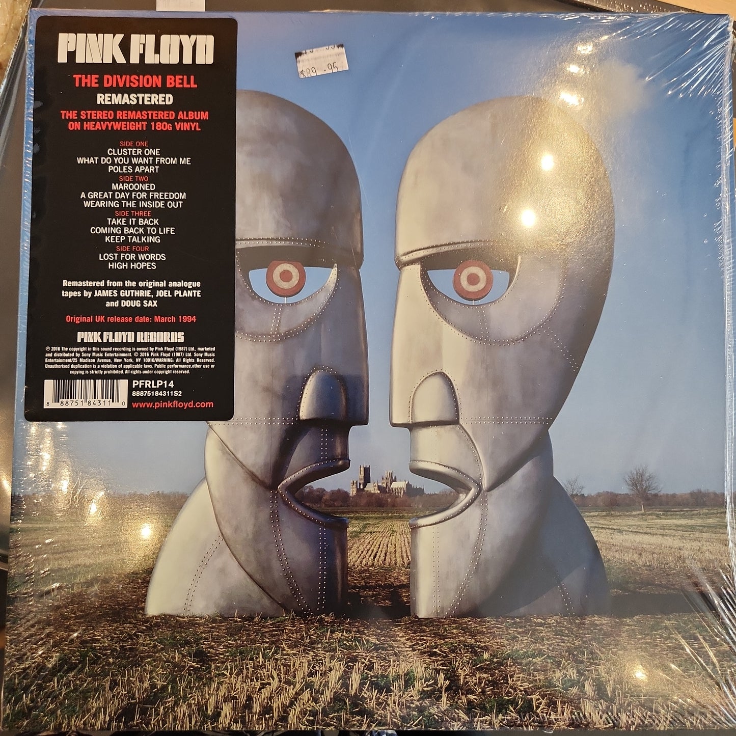Pink Floyd - The Division Bell - Double Vinyl LP