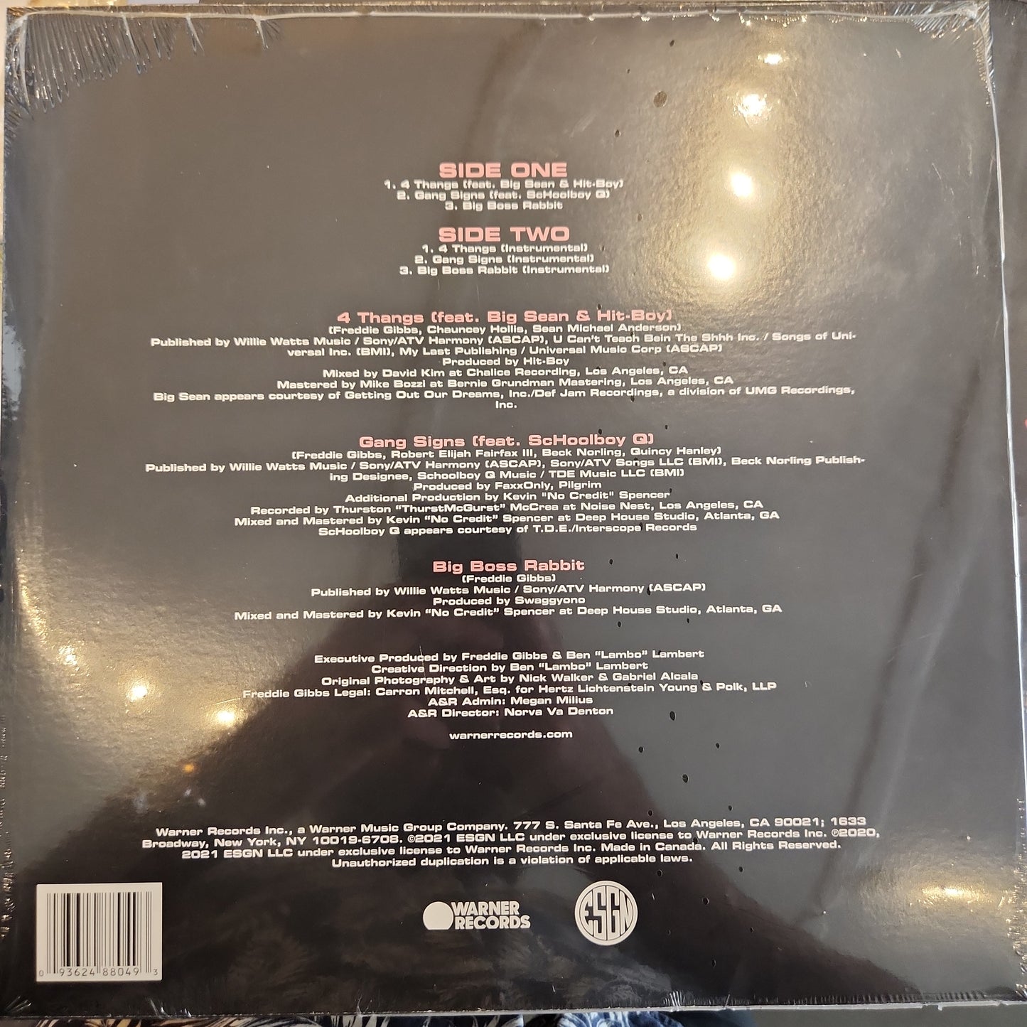 Freddie Gibbs - Singles - Vinyl EP