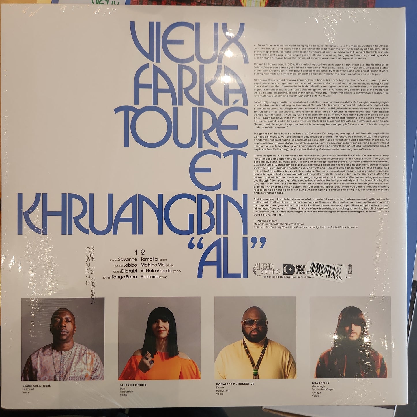Vieux Farka Toure × Khruangbin - Ali - Marmalade Vinyl