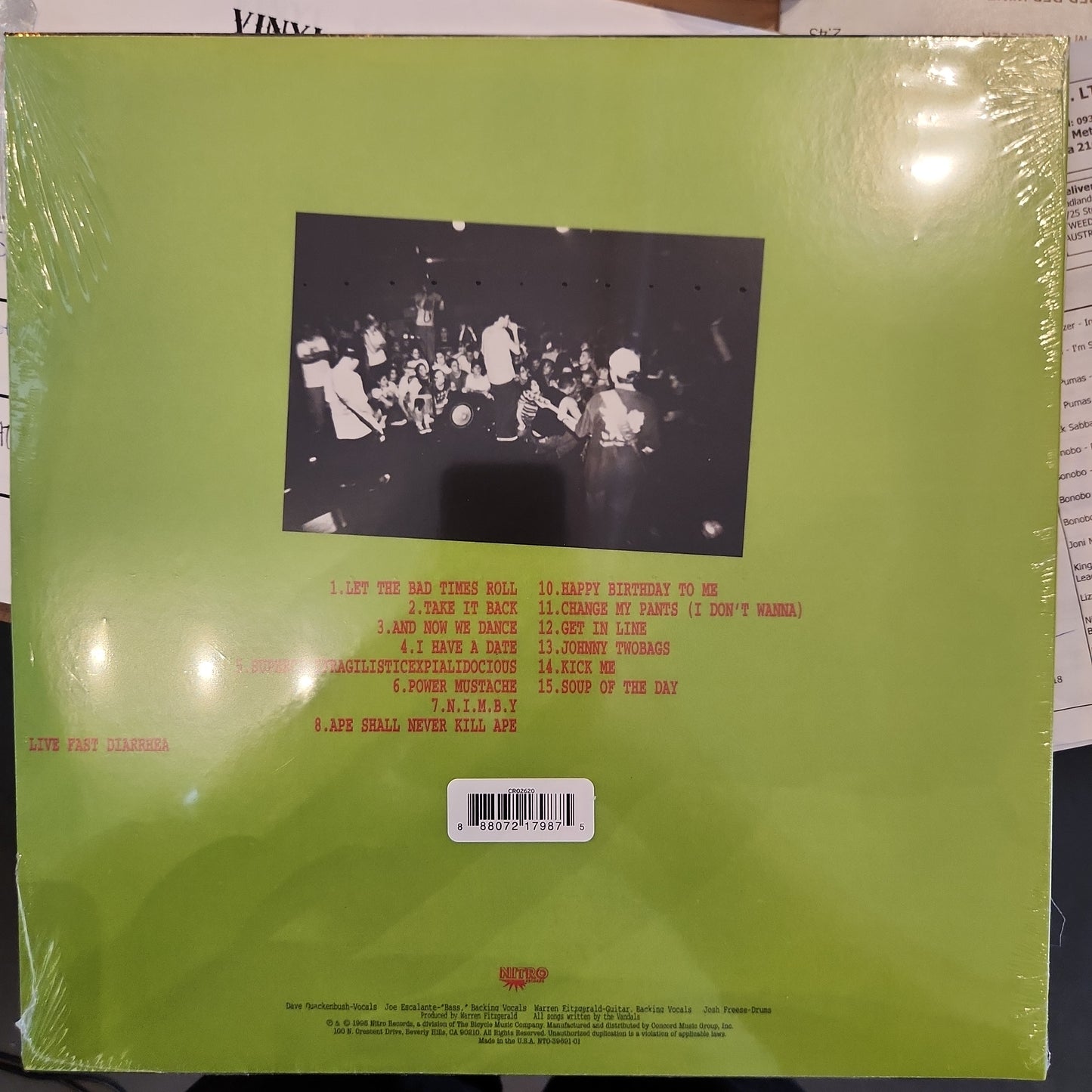 The Vandals - Live Fast Diarrhea: 25th Anniversary Edition (Explosive Brown Splatter Vinyl)