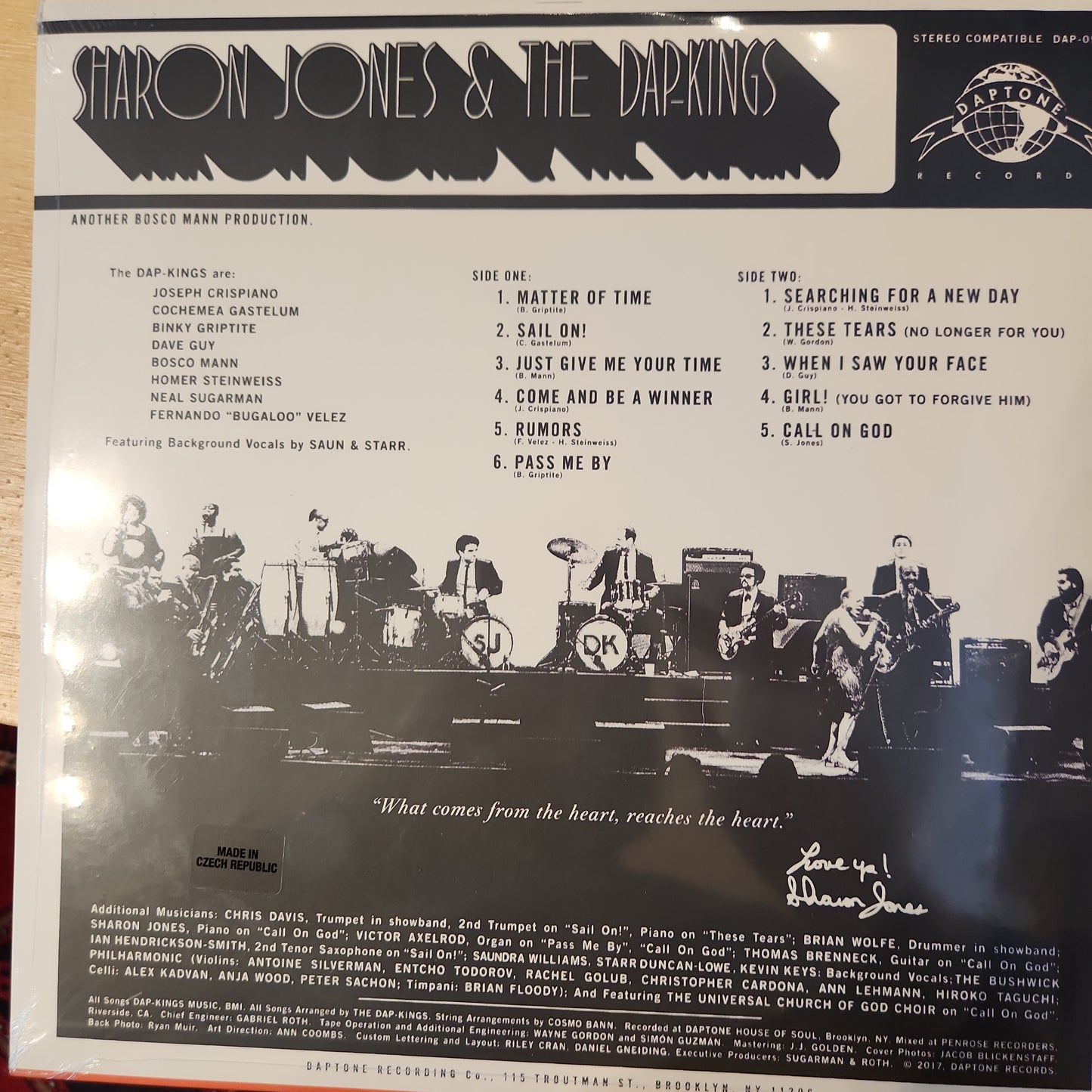 Sharon Jones & The Dap-Kings - Soul Of A Woman - Vinyl LP