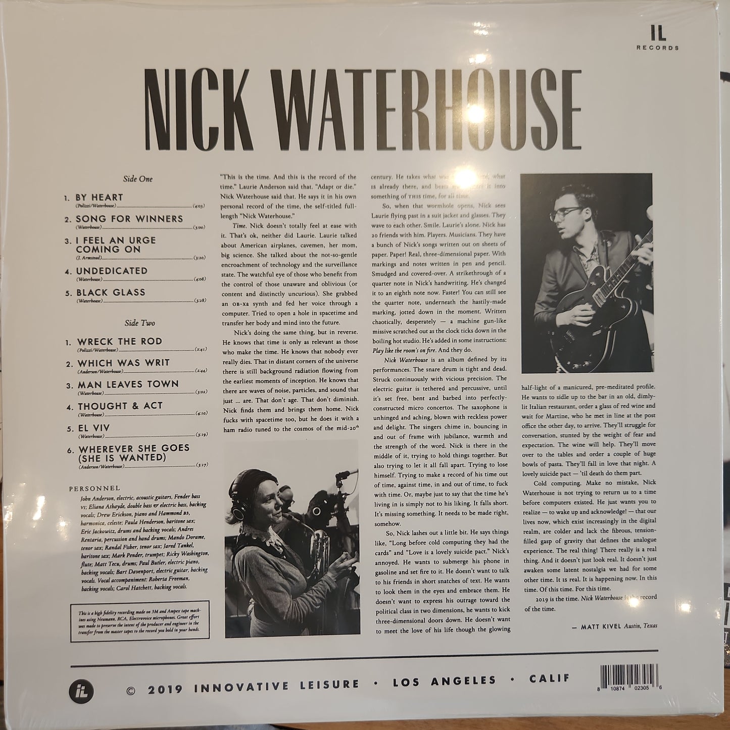Nick Waterhouse - Nick Waterhouse - Vinyl LP