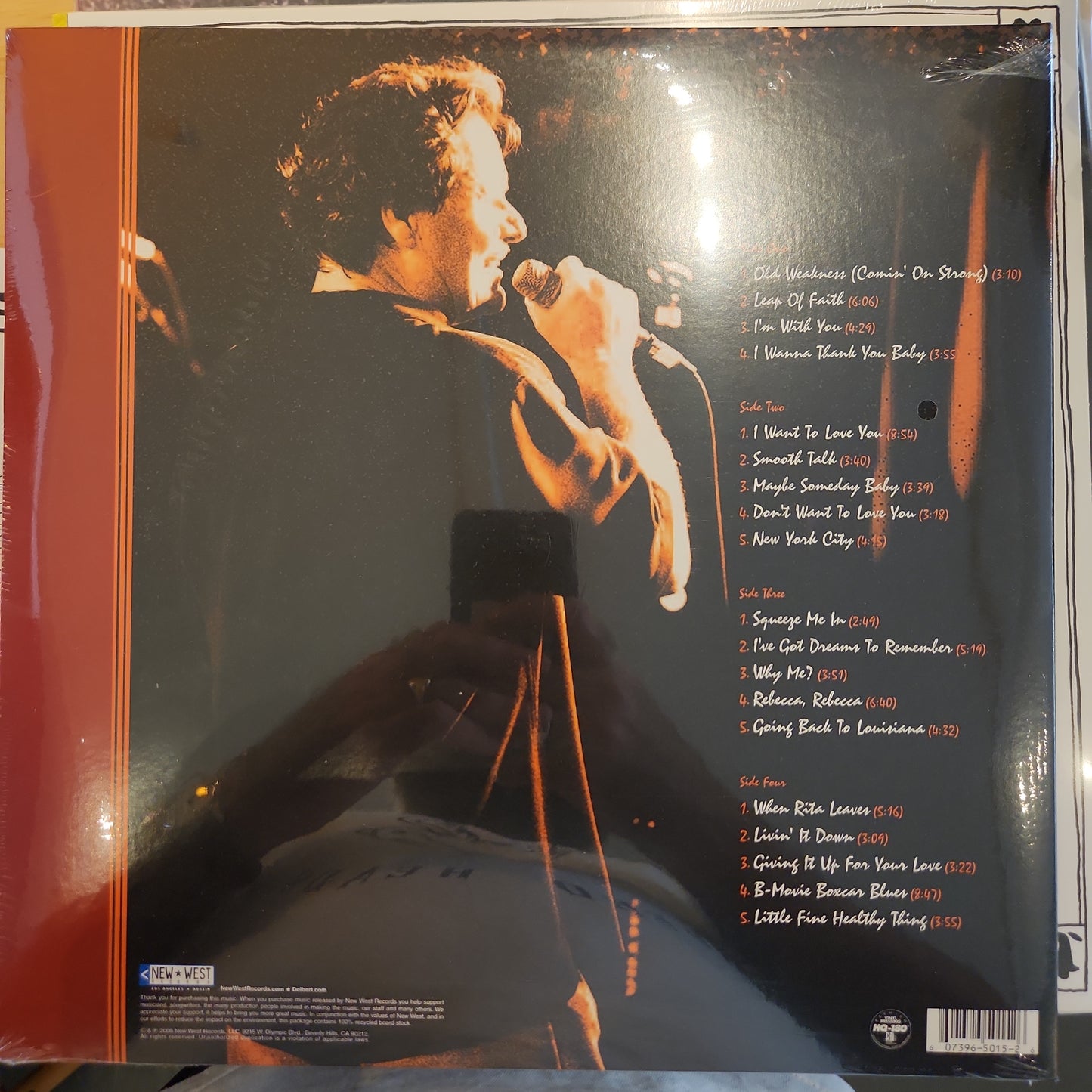 Delbert McClinton - Live - Vinyl LP