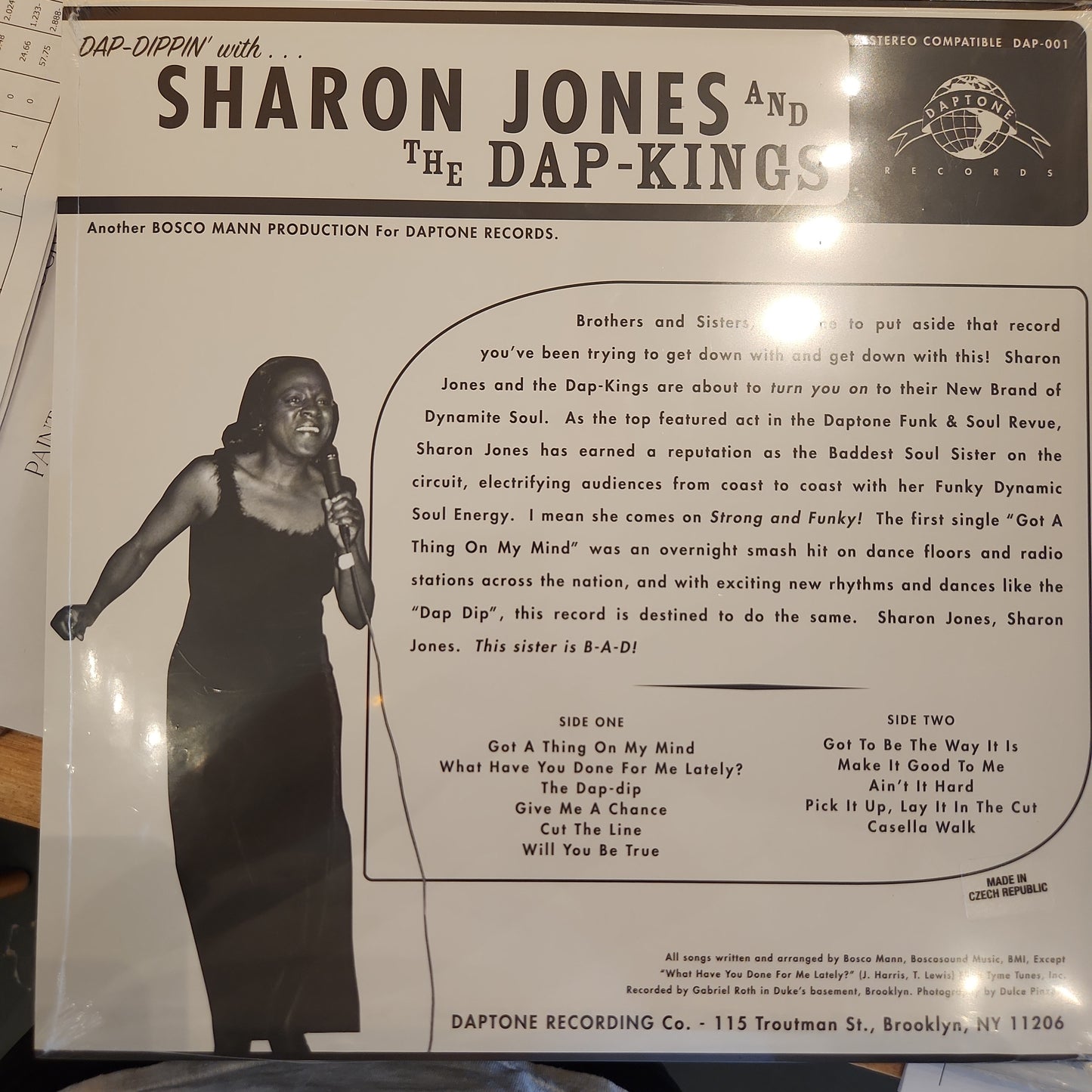 Sharon Jones & the Dap Kings - Dap Dippin' with Sharon Jones & the Dap Kings - Vinyl LP