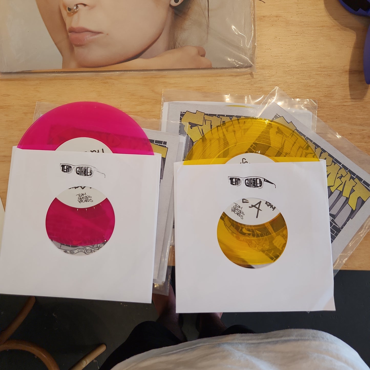 Entrapment - Tempers Flare - 7" Colour Vinyl