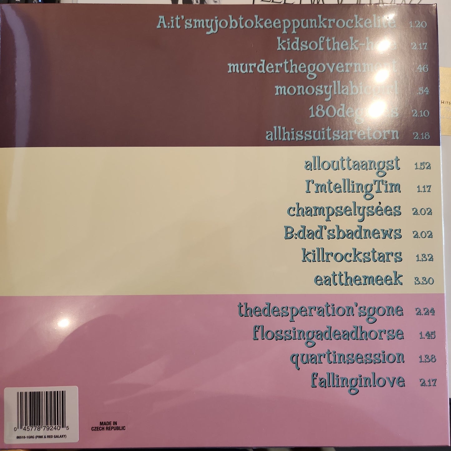 NOFX - So Long and Thanks for all the Shoes - Limited Colour Vinyl LP