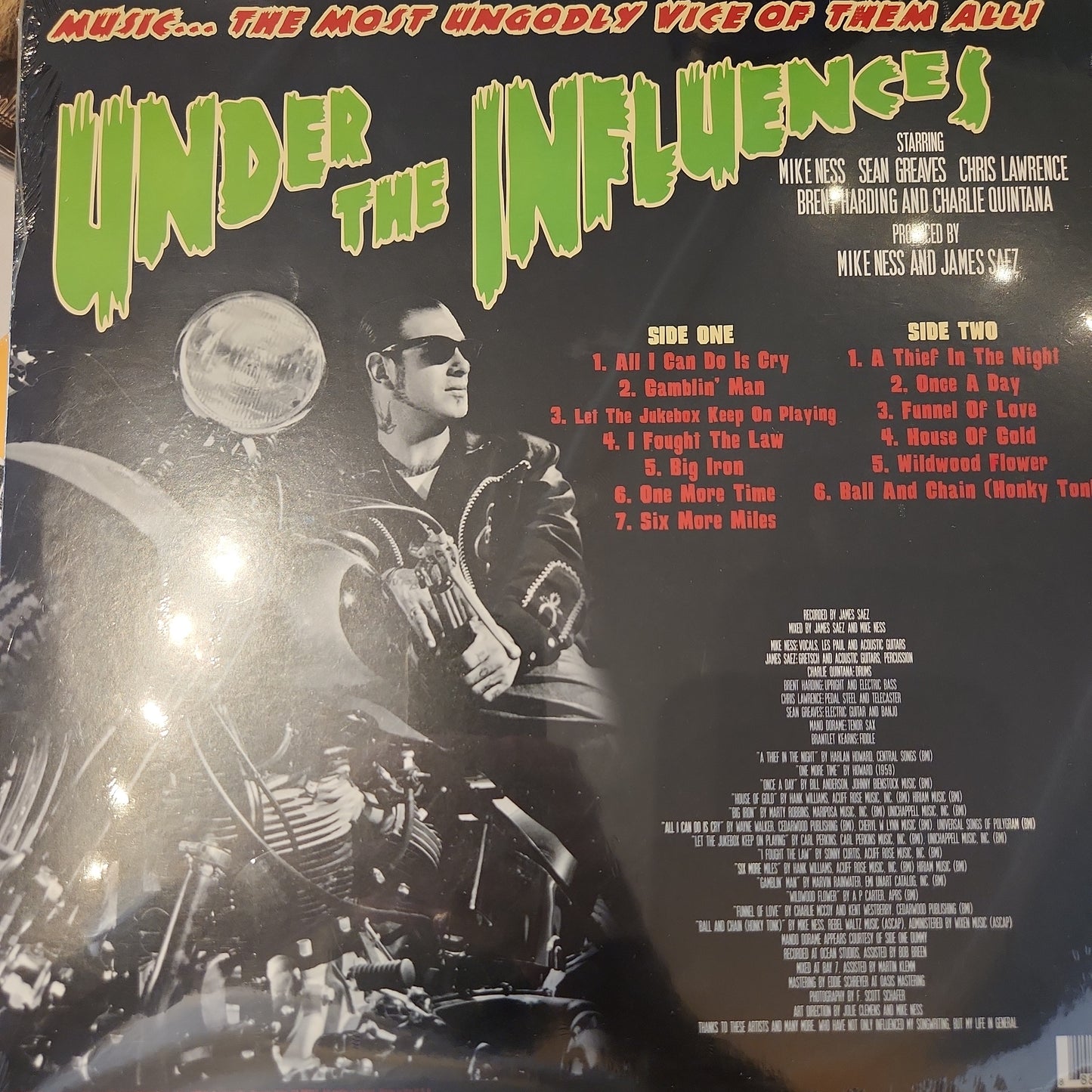 Mike Ness - Under The Influence - Vinyl LP