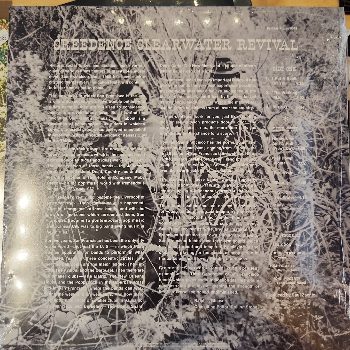 Creedence Clearwater Revival - Creedence Clearwater Revival - Limited Clear Vinyl LP