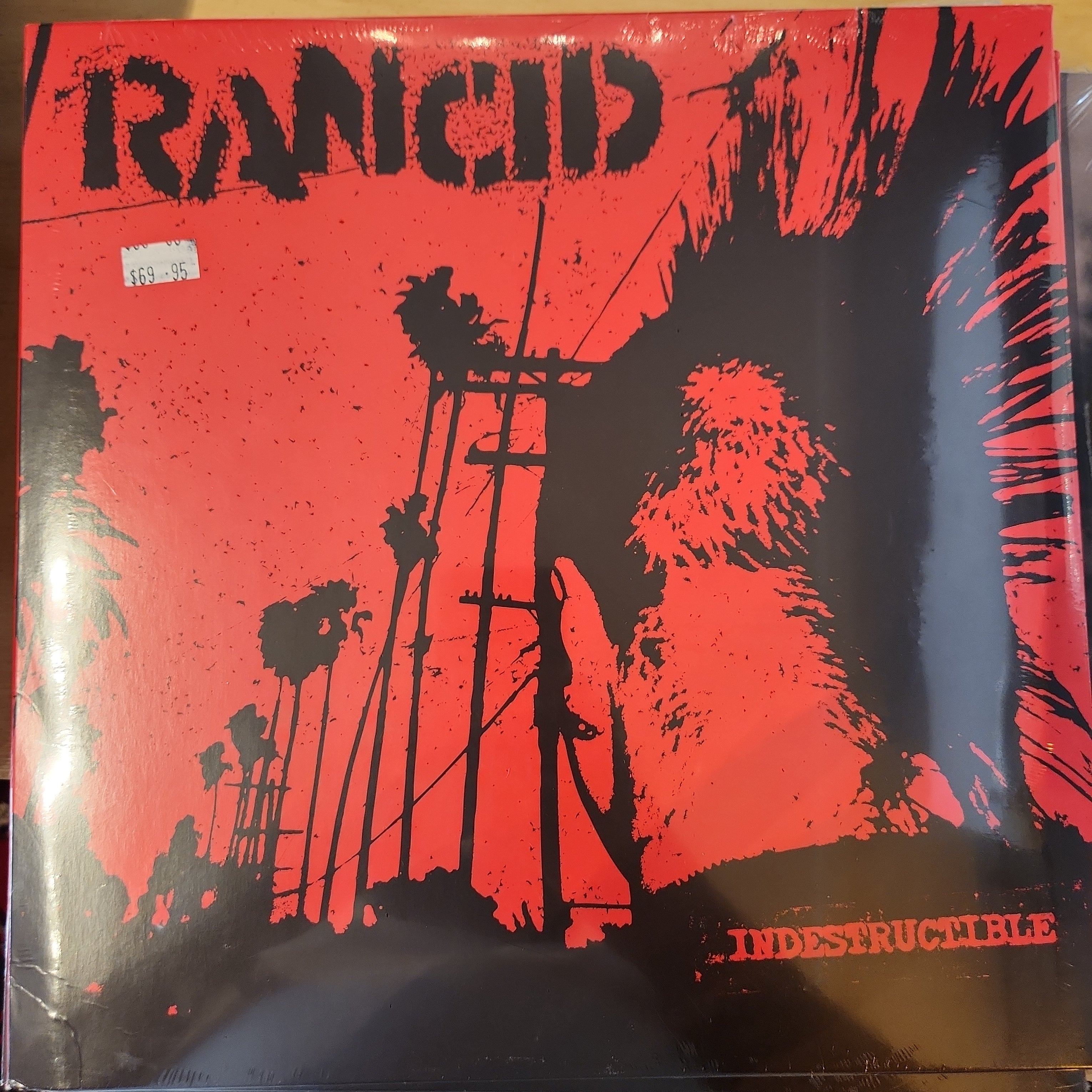 RANCID indestructible LP - 洋楽