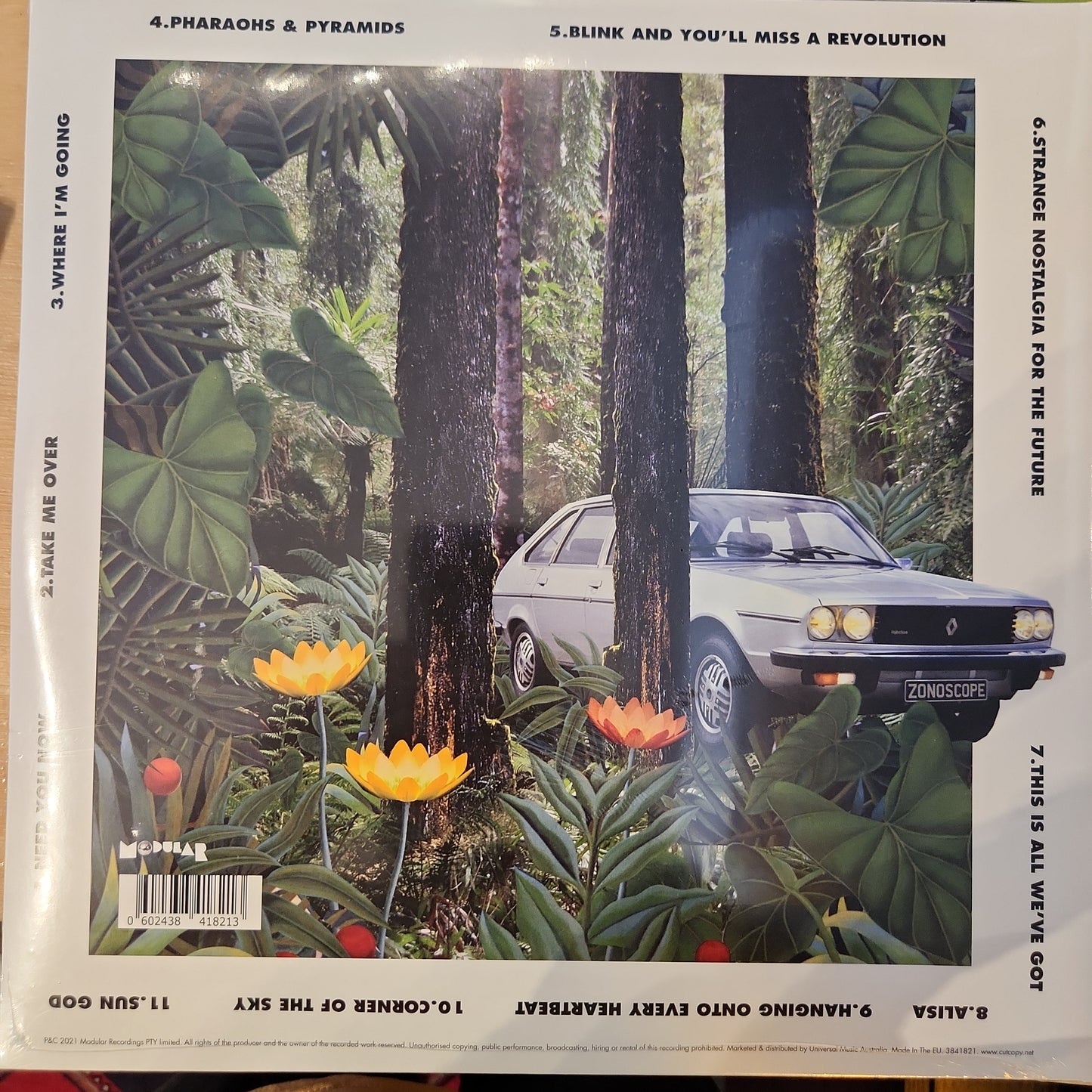 Cut Copy - Zonoscope - Green Vinyl LP