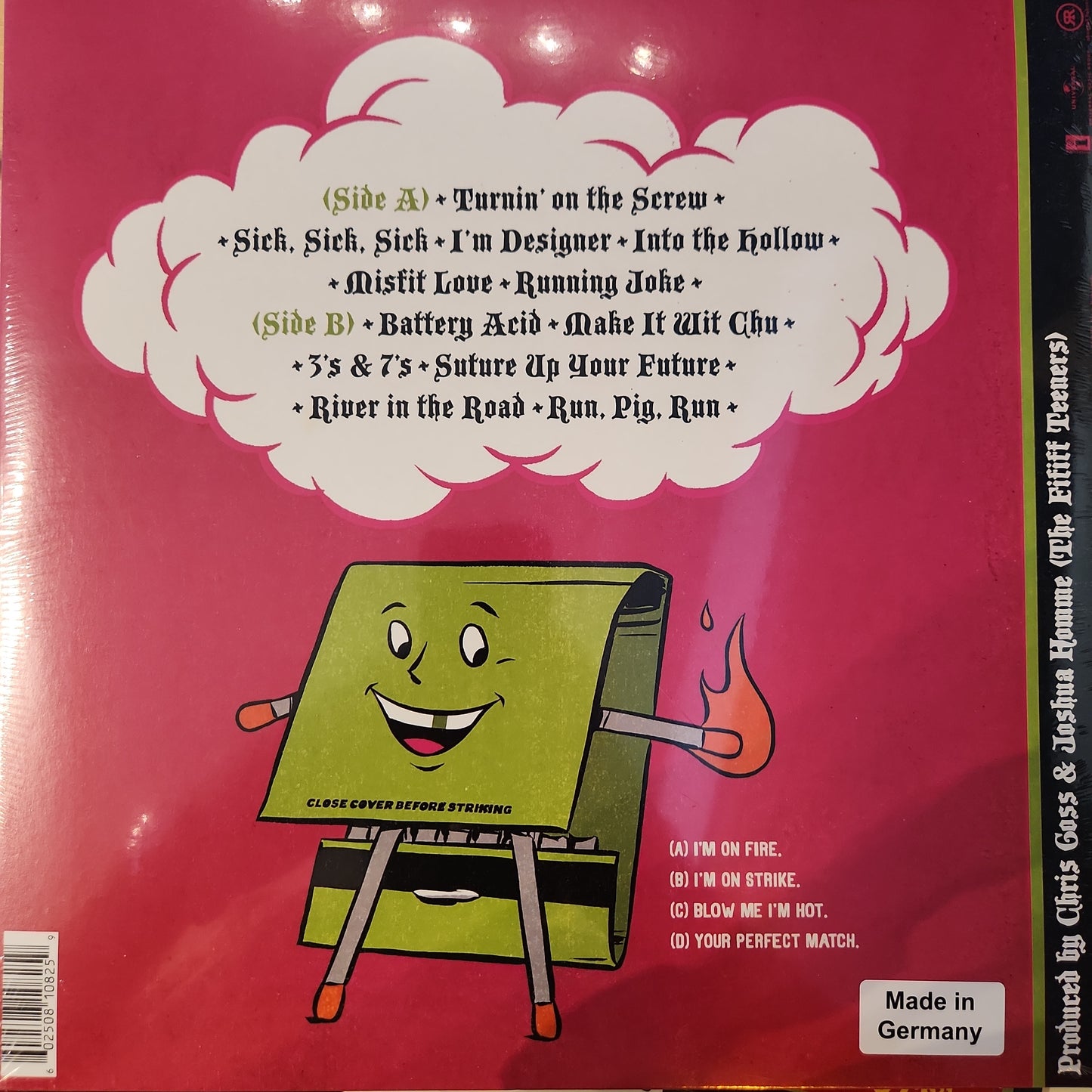 Queens of the Stoneage - Era Vulgaris - Vinyl LP