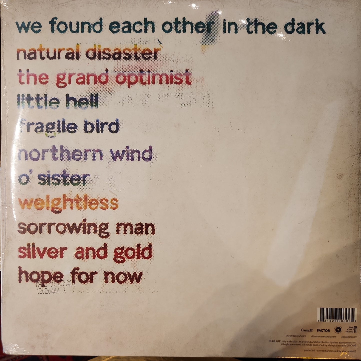 City and Colour - Little Hell - Double Vinyl LP