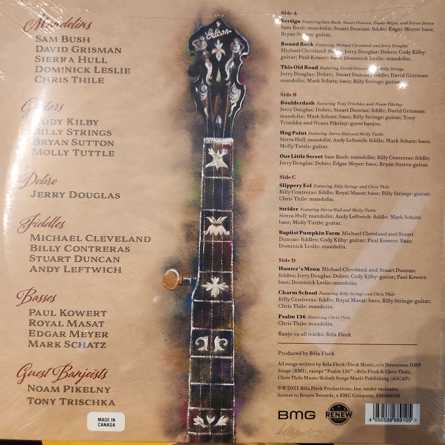 Bela Fleck - My Bluegrass heart - Vinyl LP