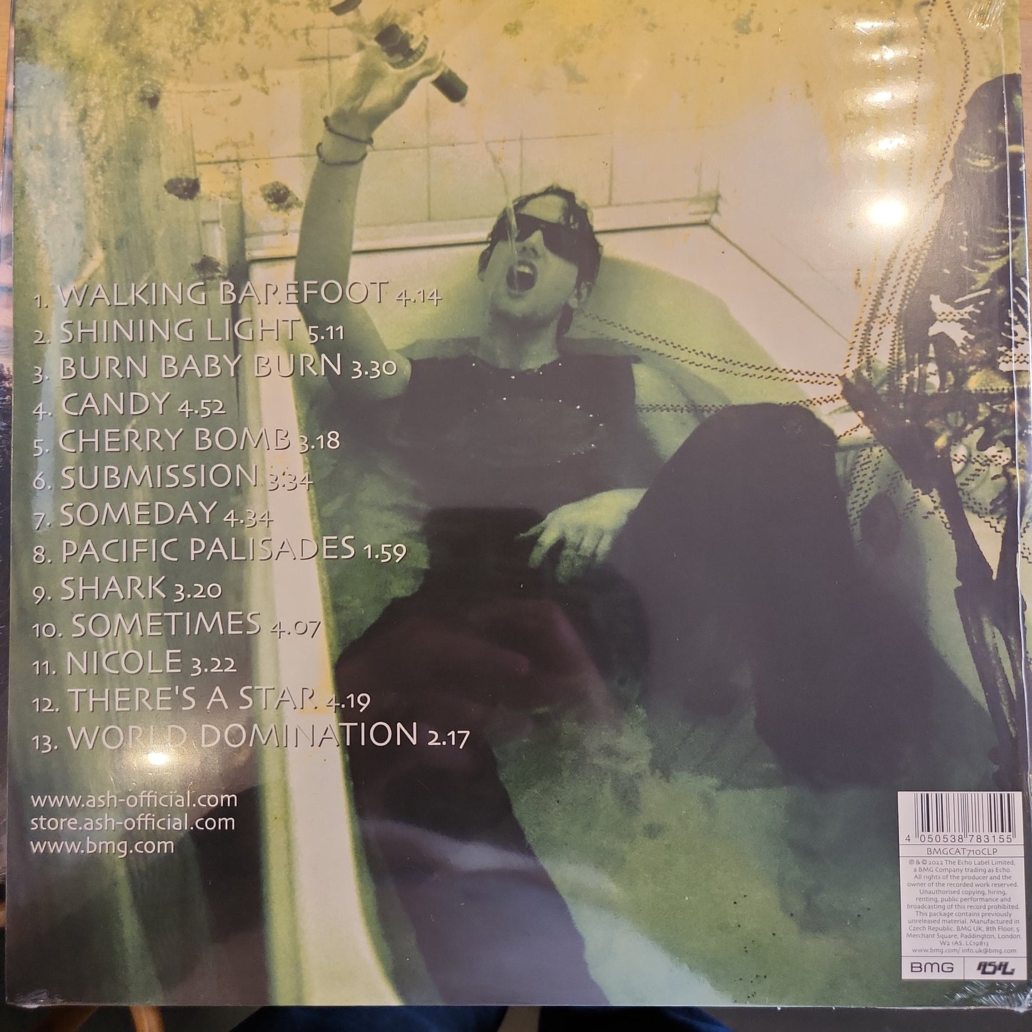 Ash - Free All Angels - Limited Colour Vinyl LP