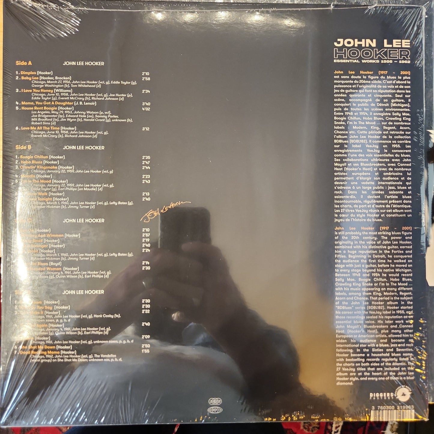 John Lee Hooker - Essential Works 56-62 - Double Vinyl LP