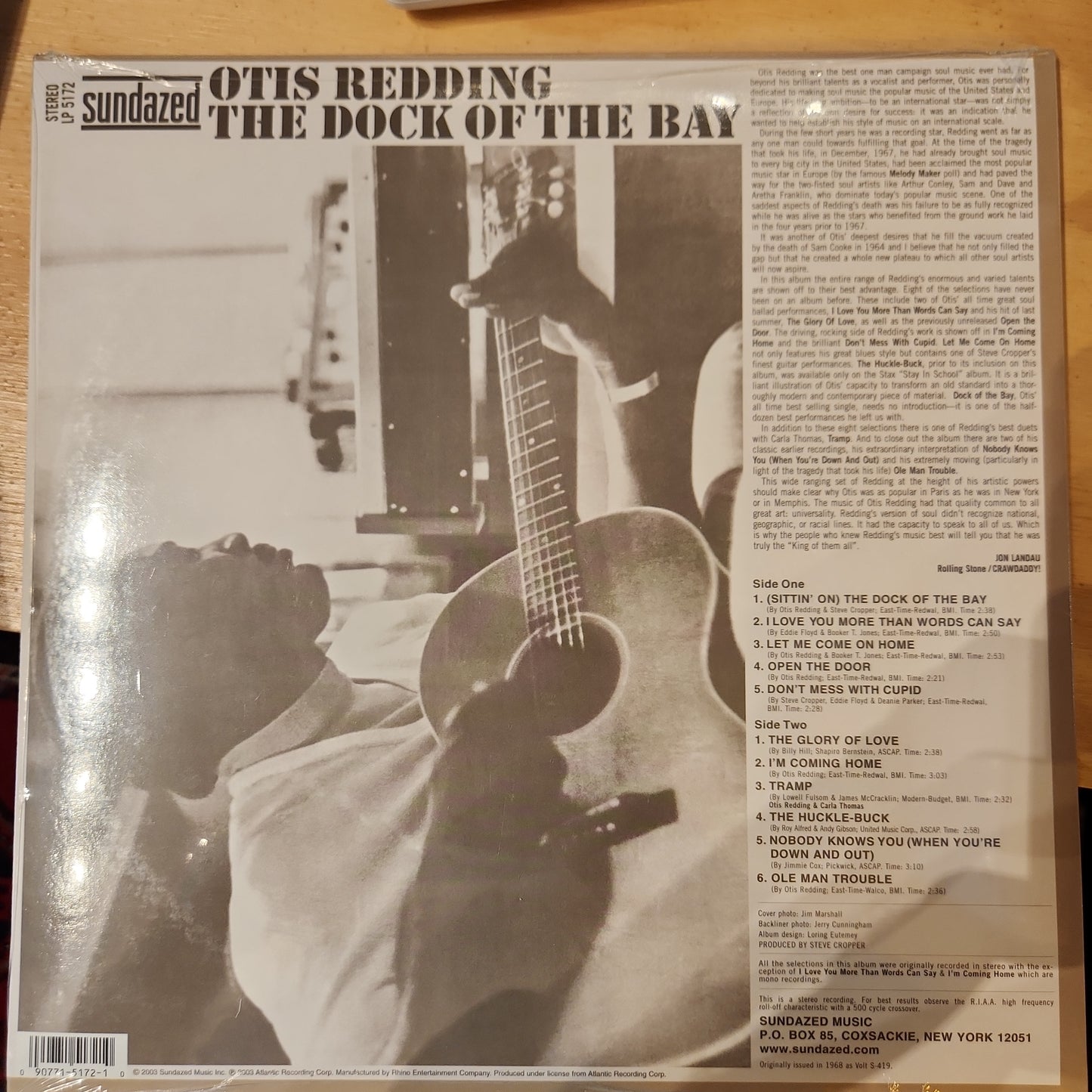 Otis Redding - The Dock Of The Bay - Vinyl LP