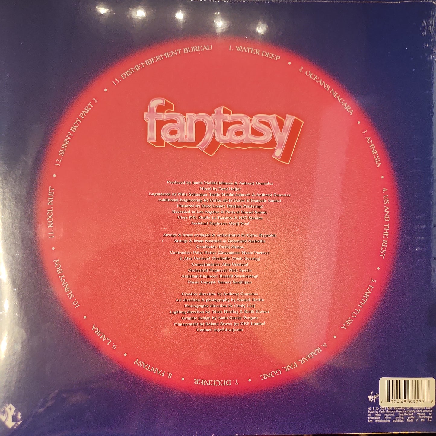 M83 - Fantasy - Coloured Double LP