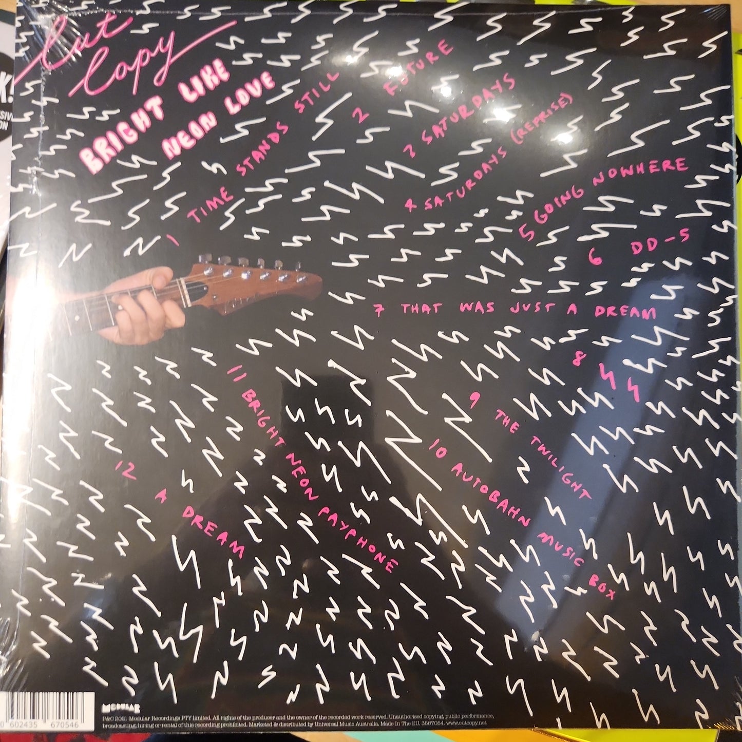 Cut Copy - Bright Like Neon Love - Limited Colour Vinyl