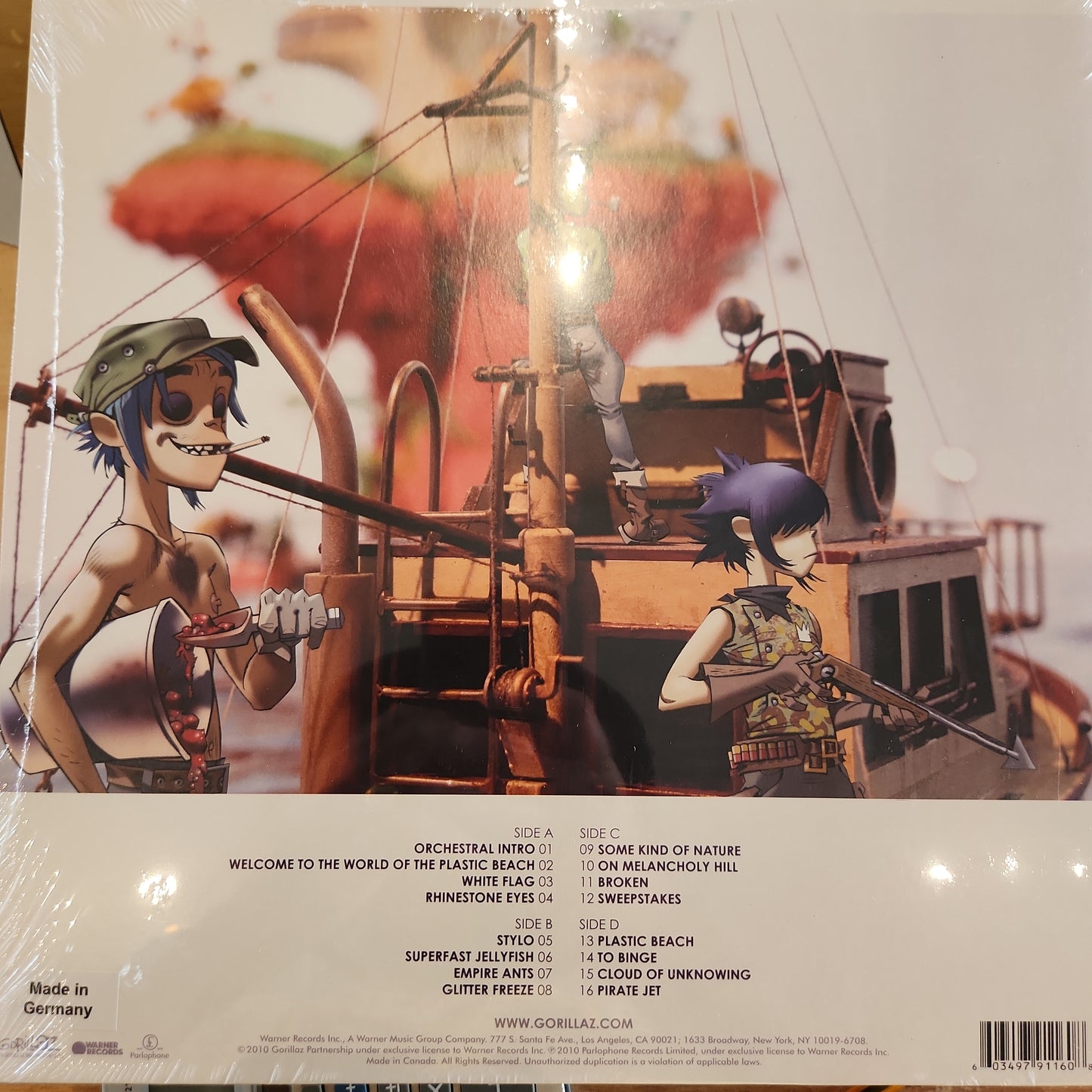 Gorillaz - Plastic Beach - Vinyl LP