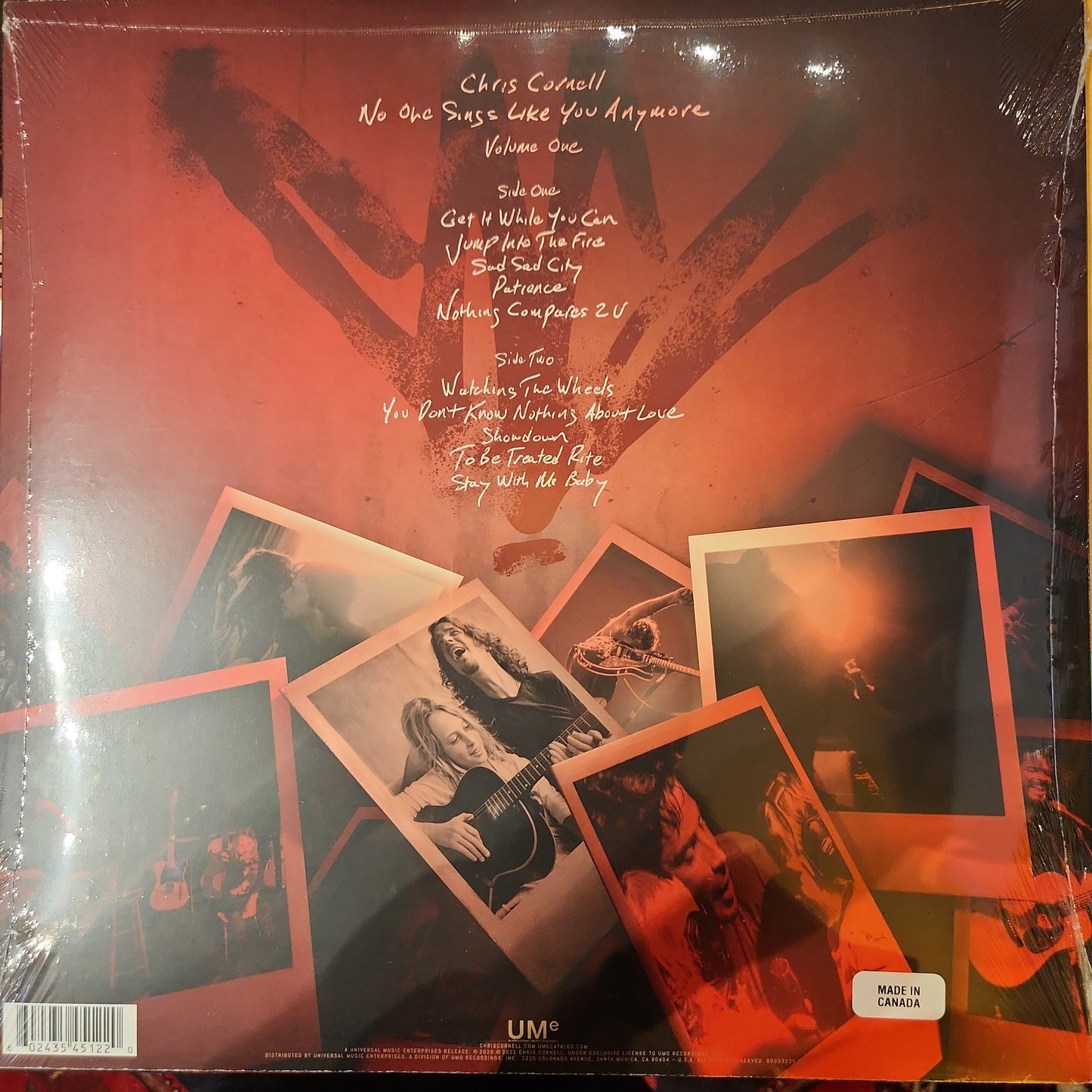 Chris Cornell - No One Sings Like you anymore - Vinyl Lp