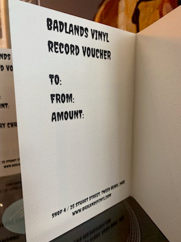 Badlands Vinyl Gift Card