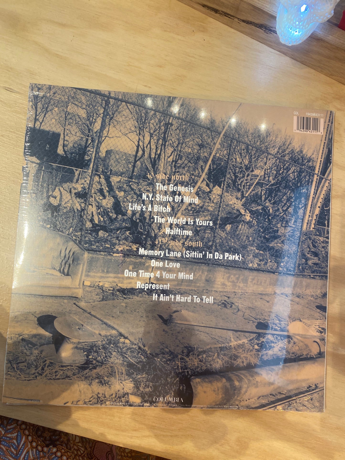 Nas - Illmatic - Clear Classic Vinyl Edition