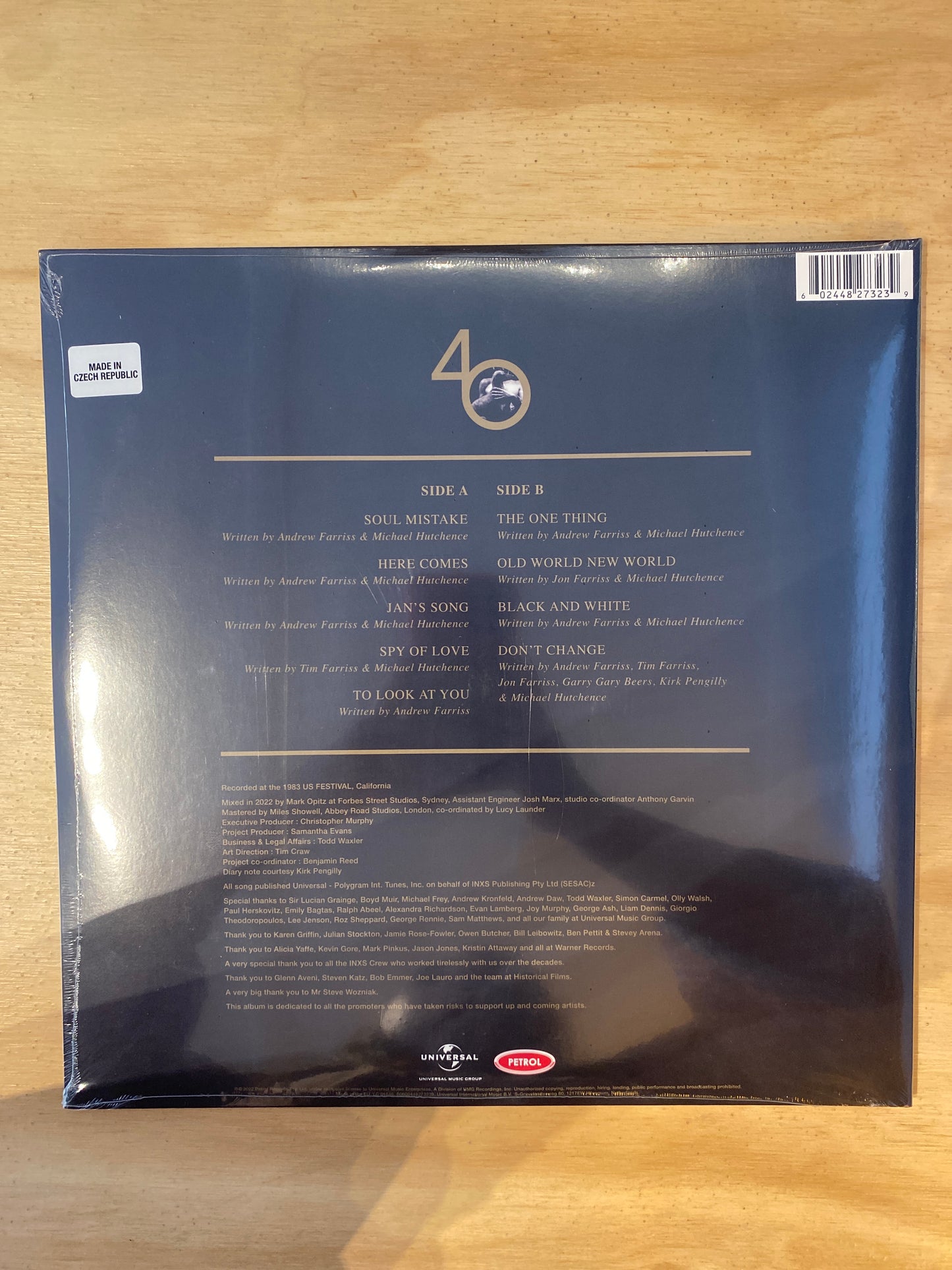 INXS - Shabooh Shabah - Vinyl LP