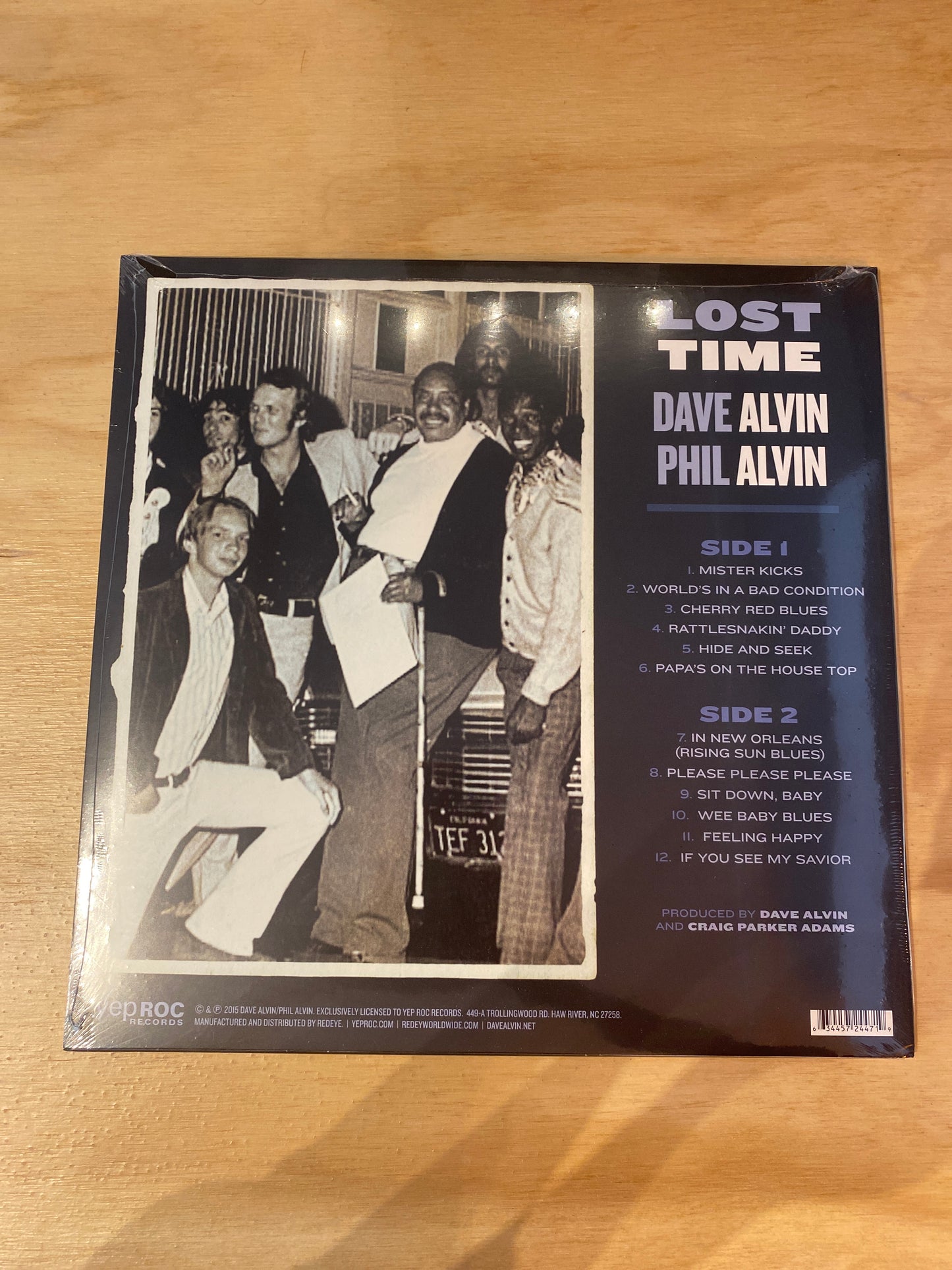 Dave and Phil Alvin - Lost Time - Vinyl LP