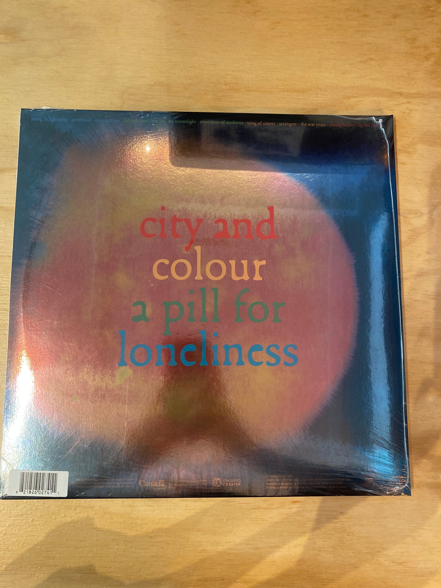 City and Colour - A pill for Lonliness - Vinyl LP