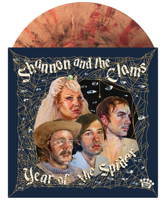 Shannon And The Clams - Year Of The Spider LP Vinyl Record (“Midnight Wine” Translucent Red with Black Smoke Coloured Vinyl)