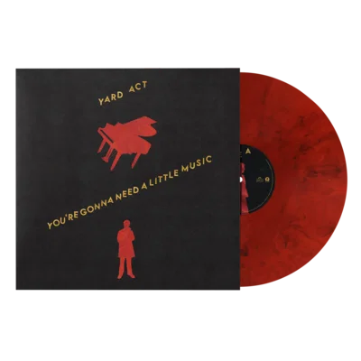 Yard Act - You're Gonna Need A Little Music - LE 'Red & Black Marble' (Gold Marble) Vinyl