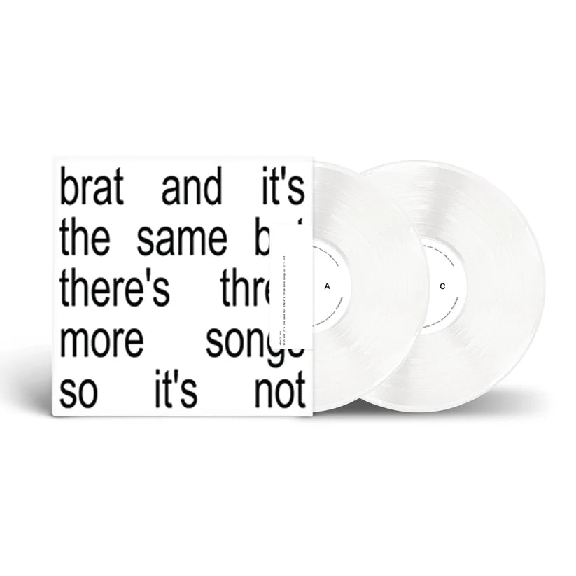 Charli XCX - Brat and its the same but there's three more songs so it's not - Double Vinyl LP