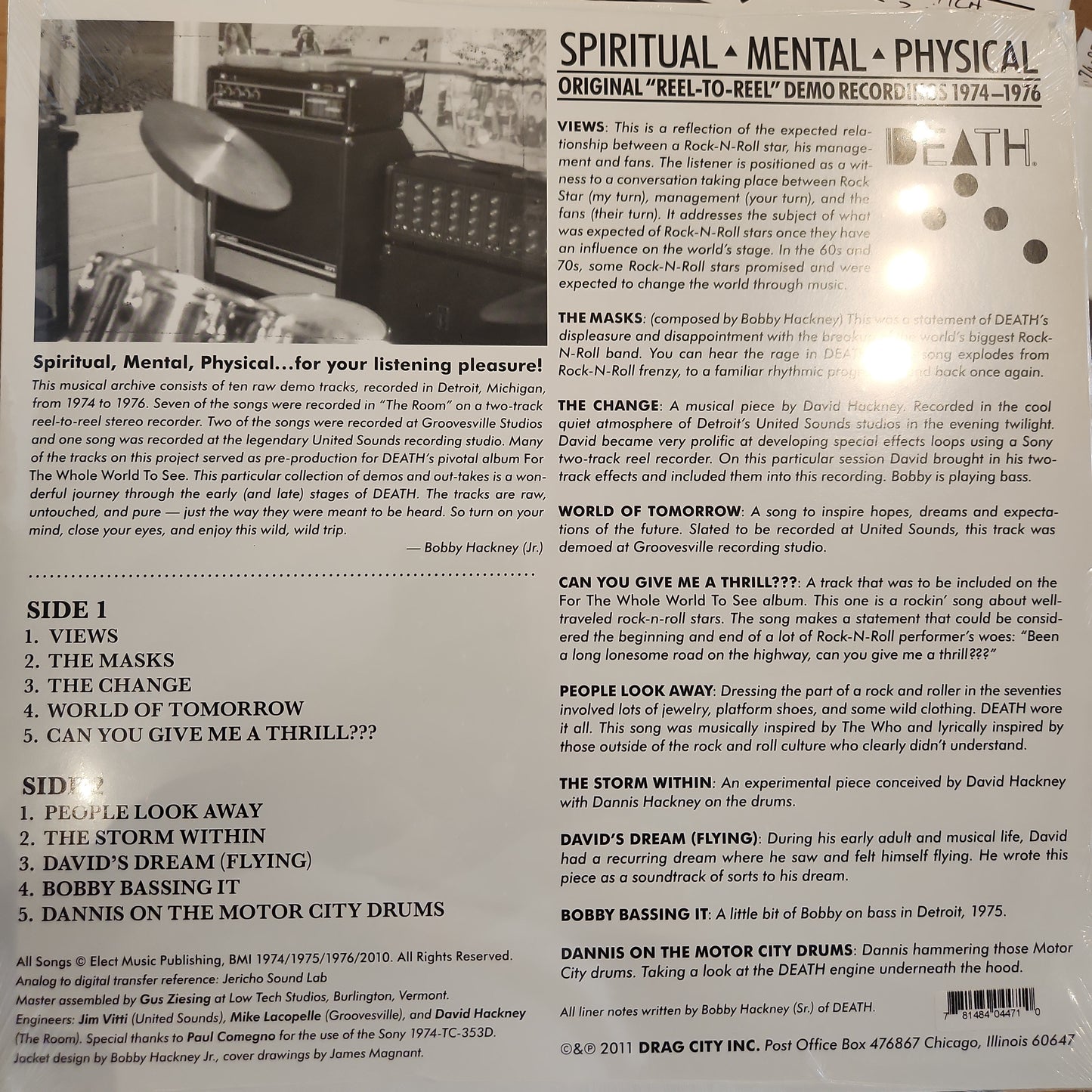 Death - Spiritual, Mental, Physical - Vinyl LP