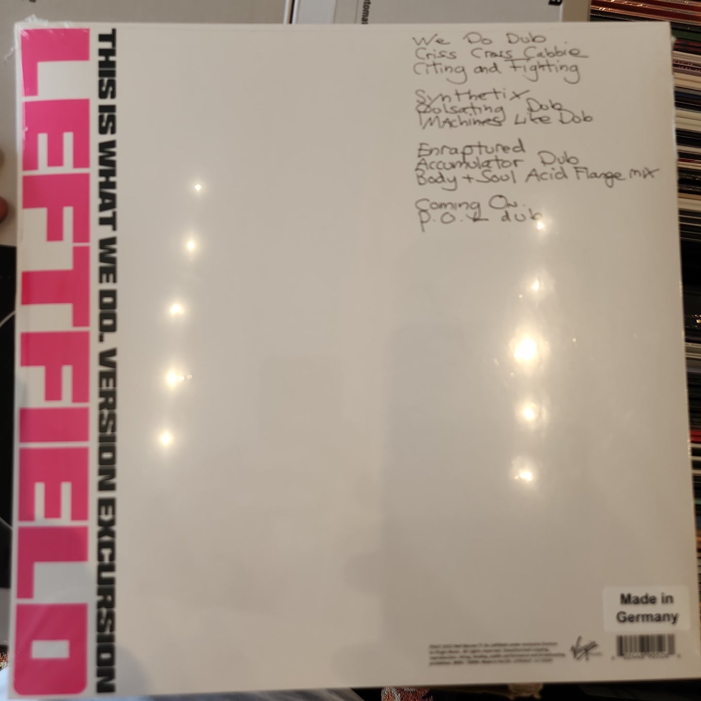 Leftfield - This is what we do - RSD Vinyl LP