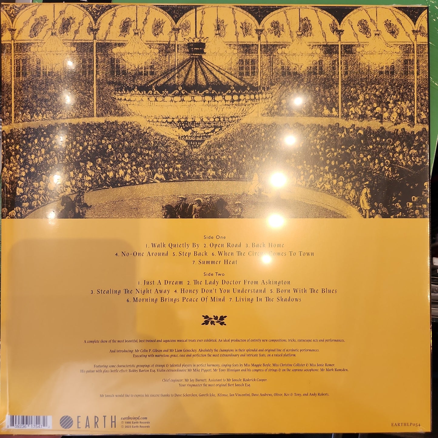 Bert Jansch - When the Circus comes to Town -RSD Vinyl LP