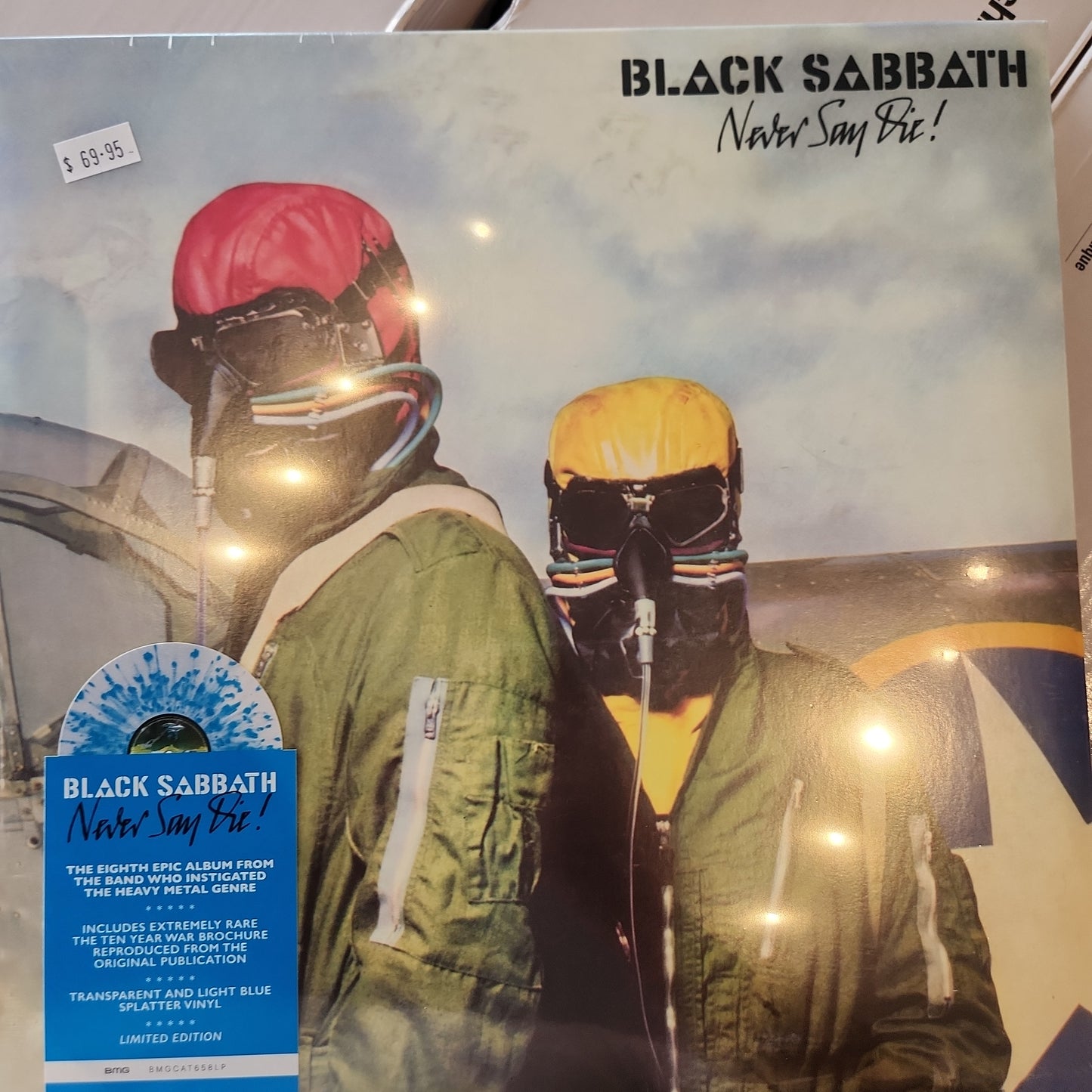 Black Sabbath - Never Say Die - Limited Colour Vinyl LP