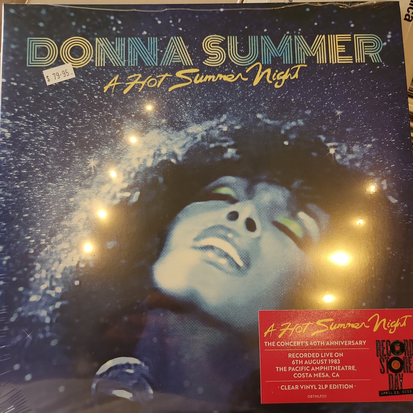 Donna Summer - A Hot Summer Night - 40th Anniversay Limited Edition Vinyl