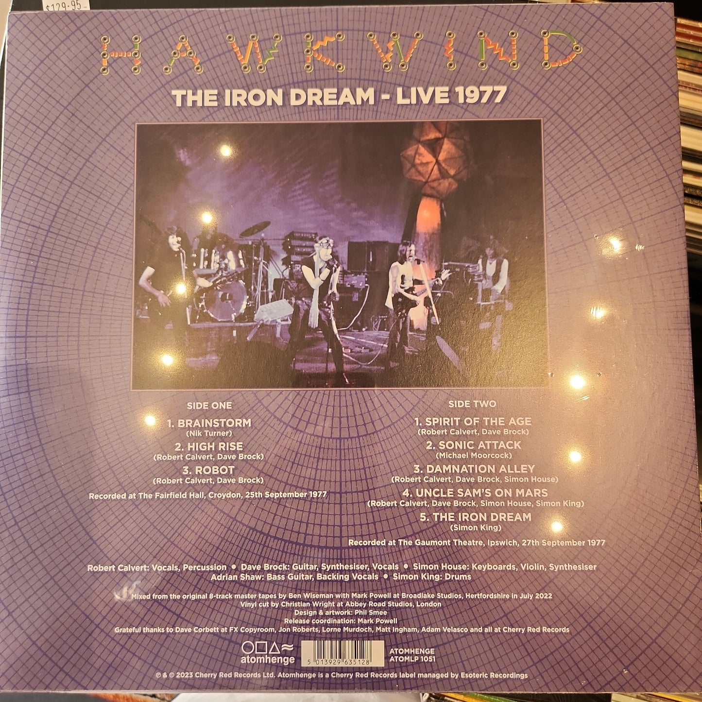 Hawkwind - The Iron Dream Live 1977 - RSD Vinyl LP