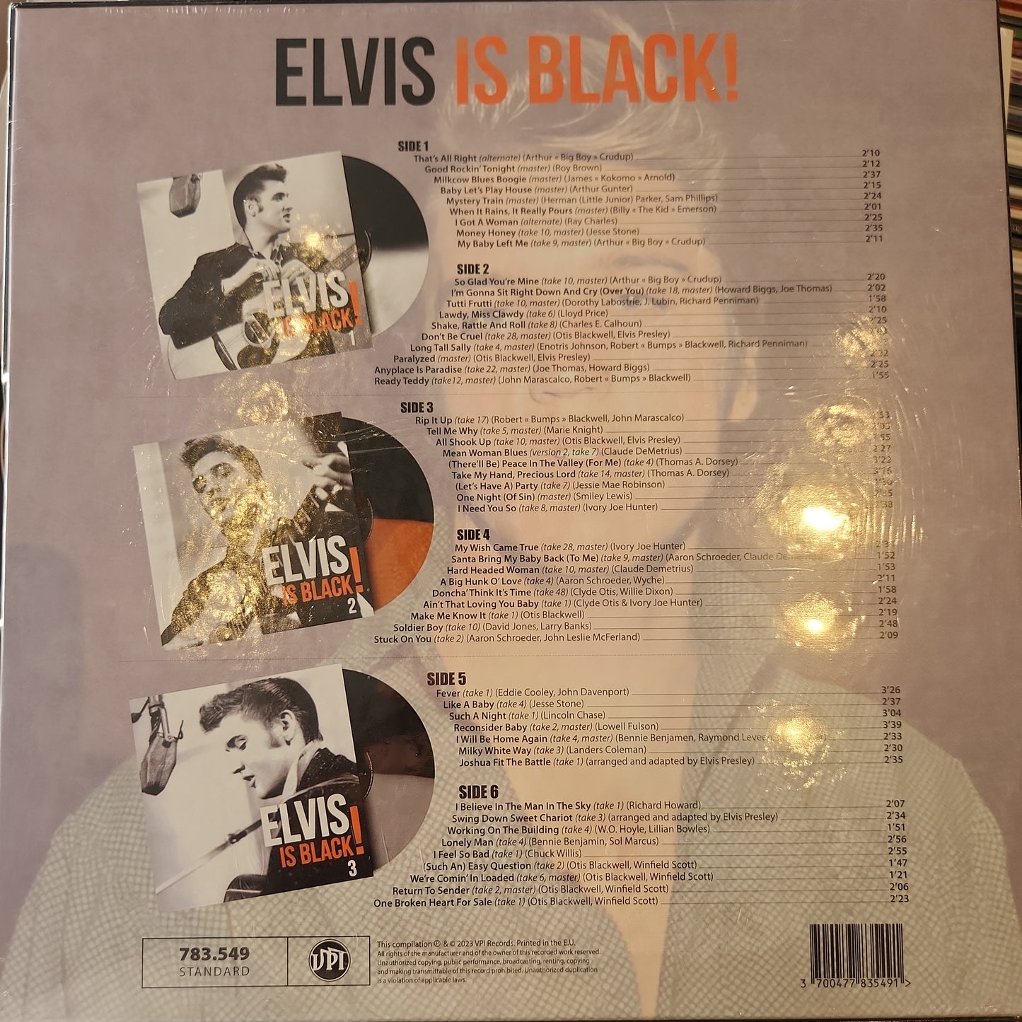 Elvis Presley - Elvis is Back - Limited colour vinyl box set