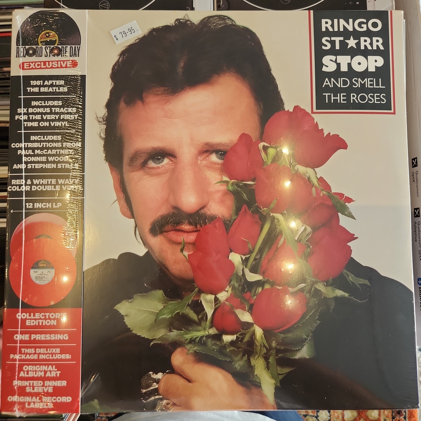 Ringo Starr - Stop and Smell the Roses - Limited Colour Vinyl LP